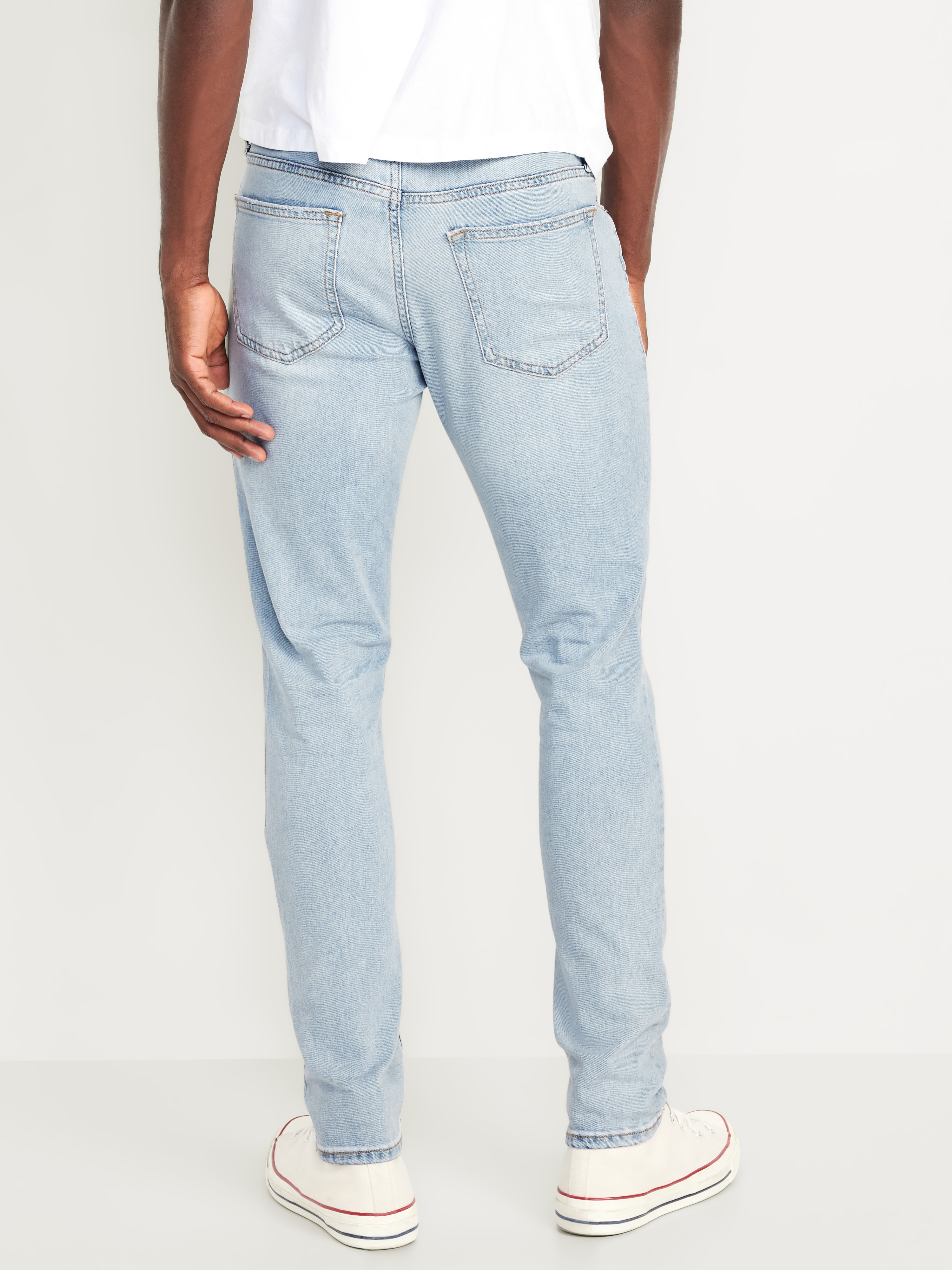 Skinny Built-In Flex Jeans - Light Wash - 2