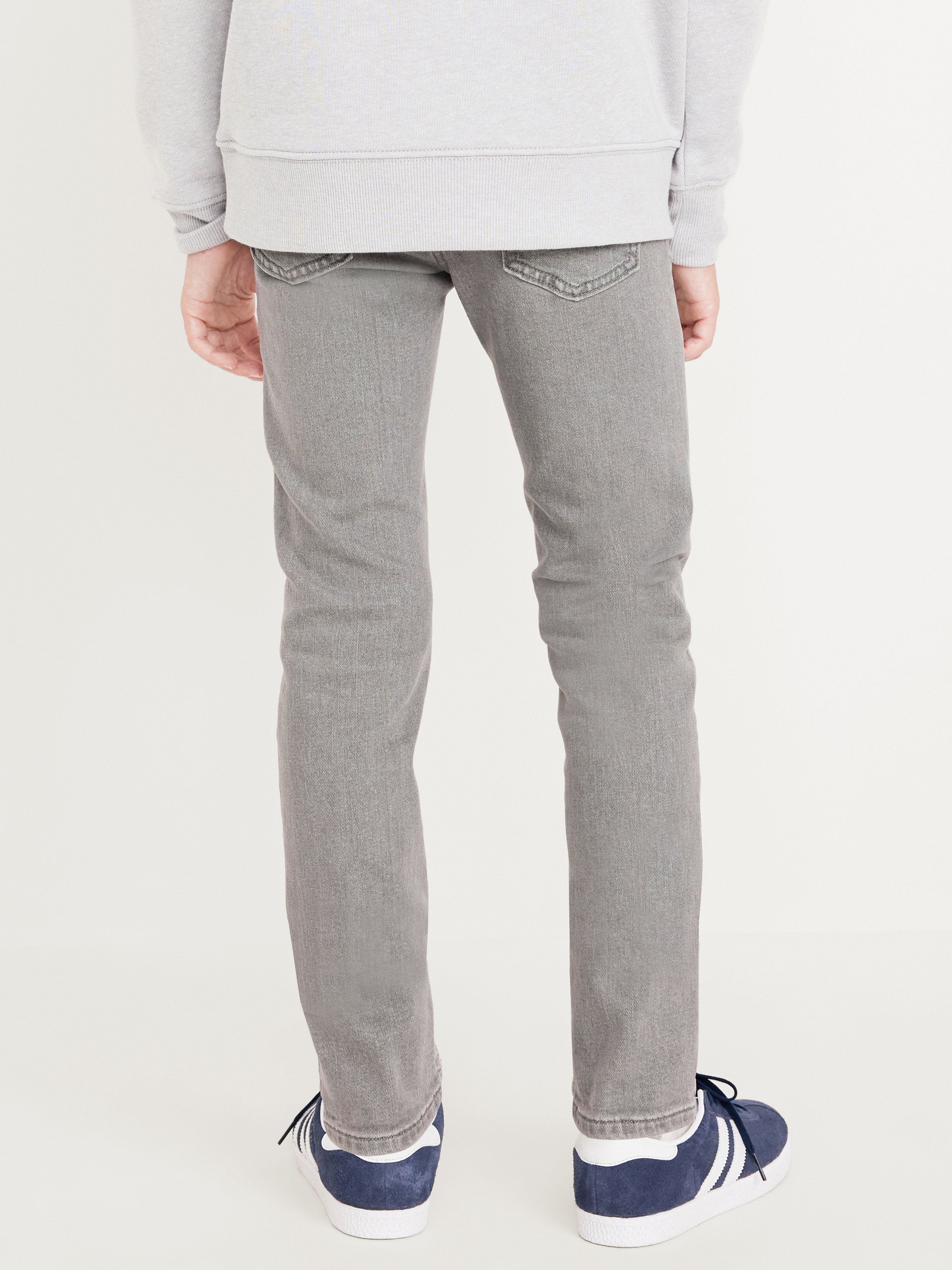 Skinny Built-In Flex Jeans for Boys - Grey Rinse - 2