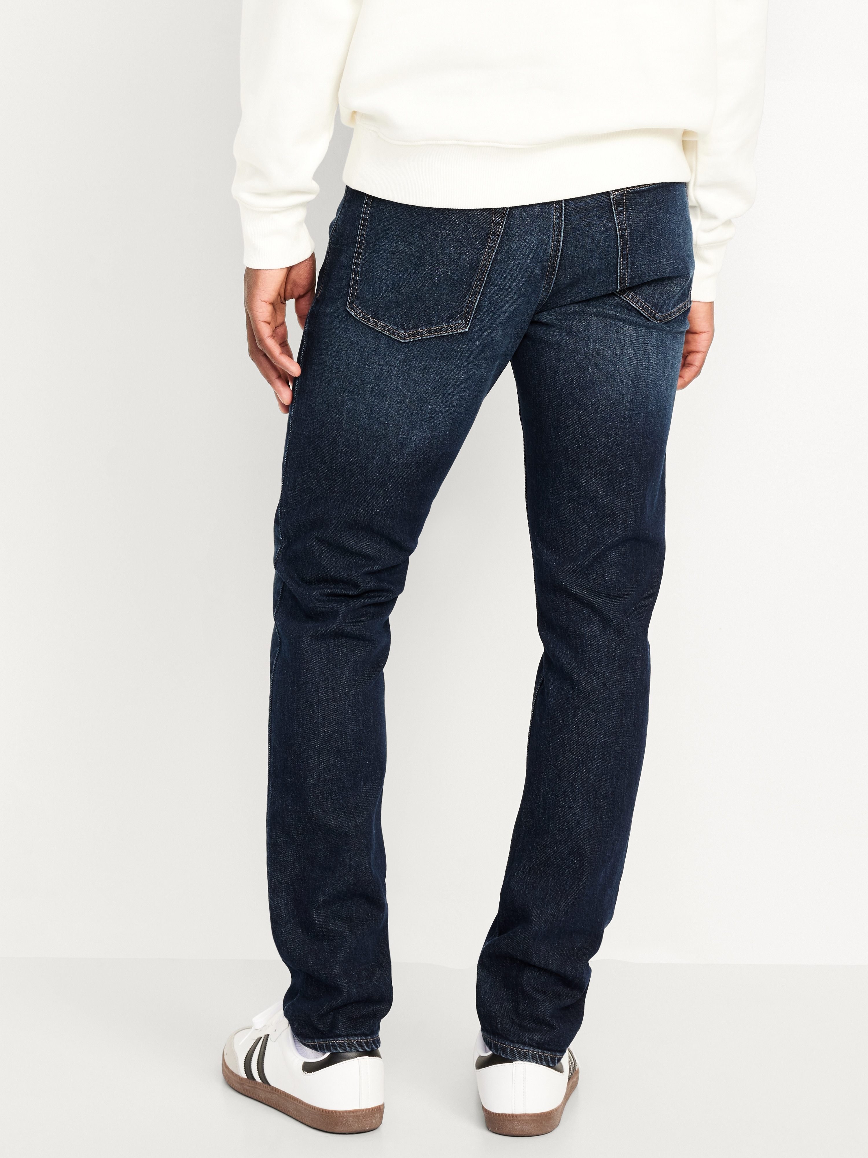Slim Built-In-Flex Jeans - Dark Wash - 2