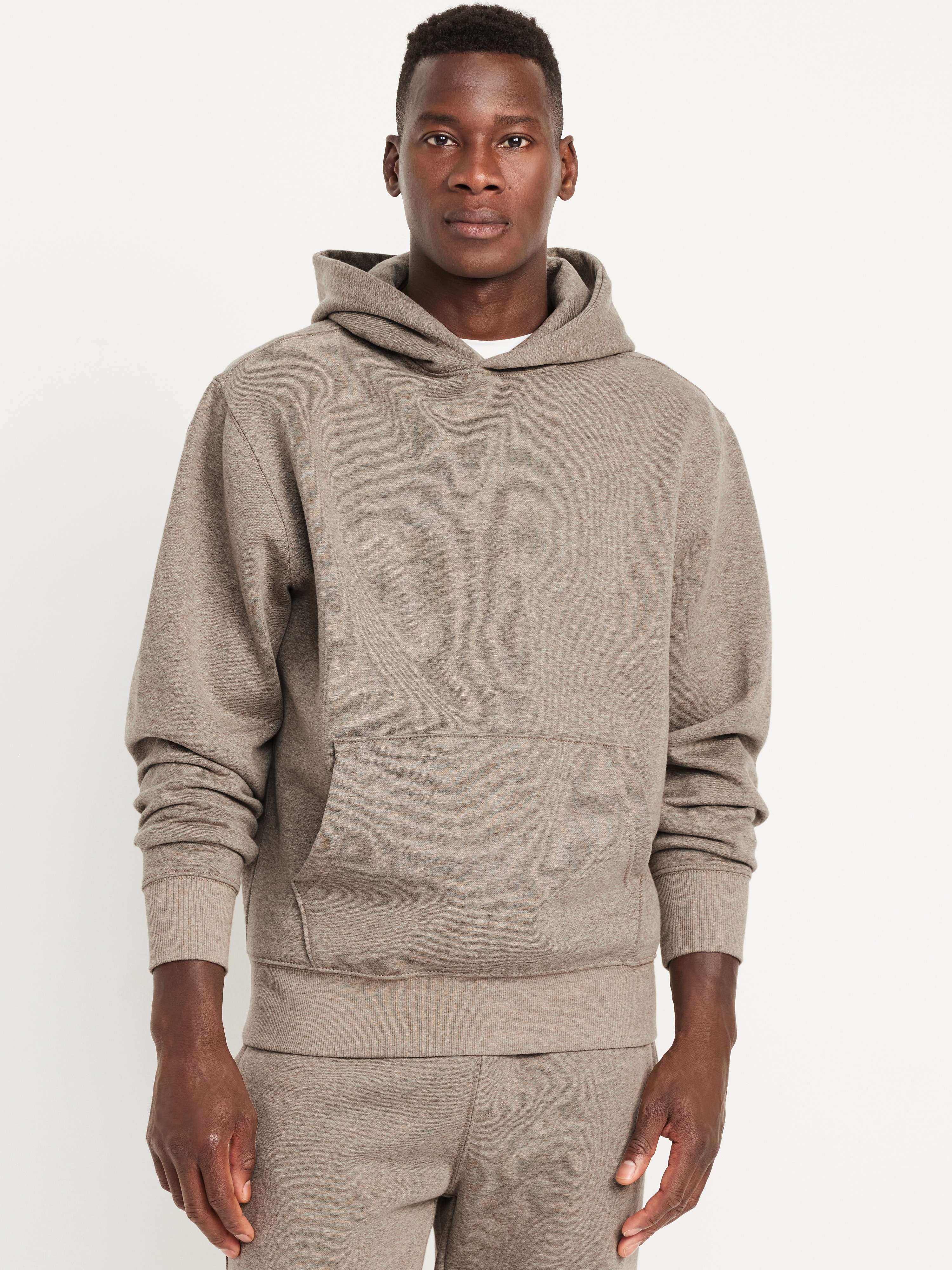 Washed Rotation Hoodie - Brown Heather - 1