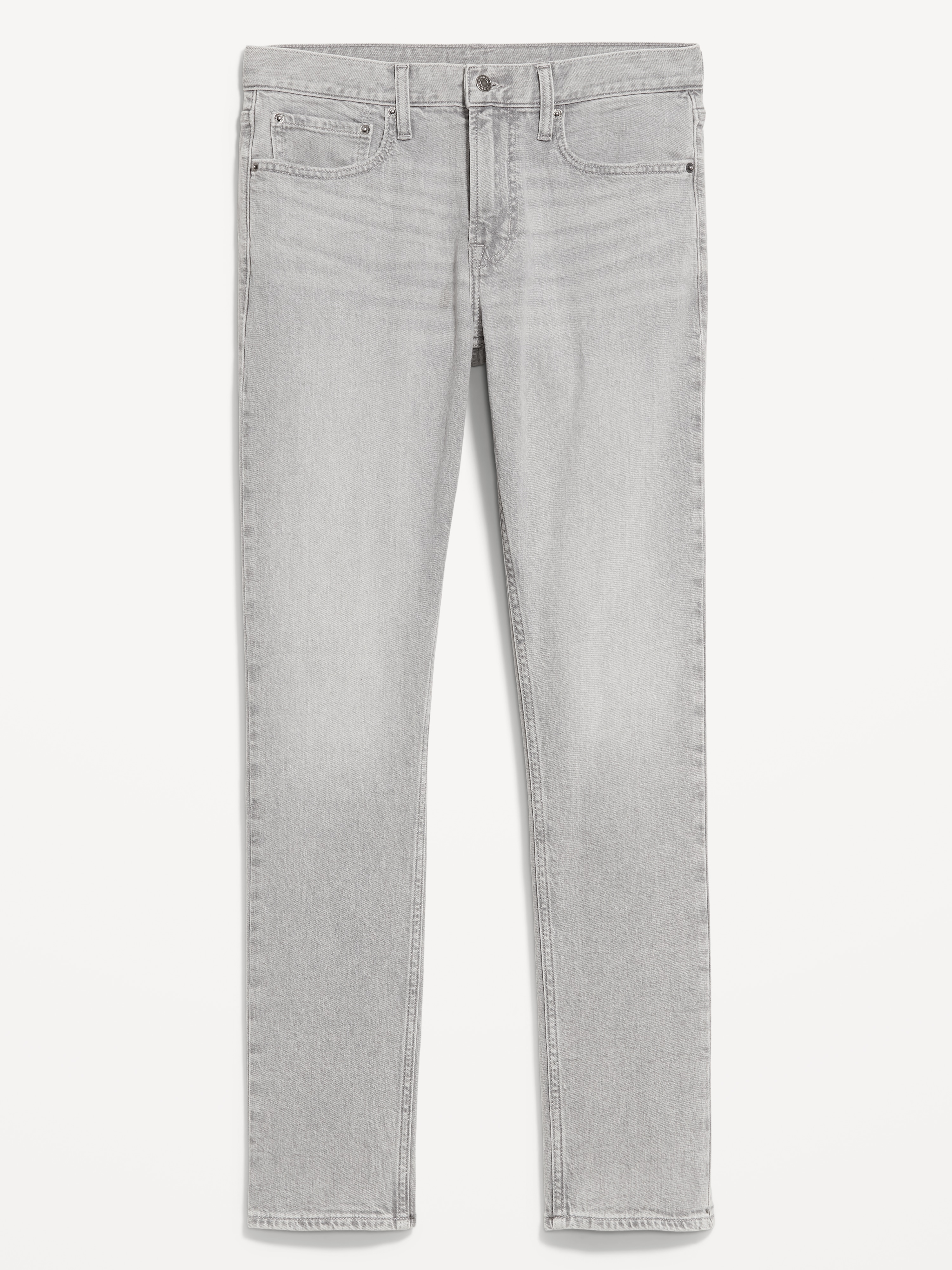 Slim Built-In-Flex Jeans - Gray Wash - 4