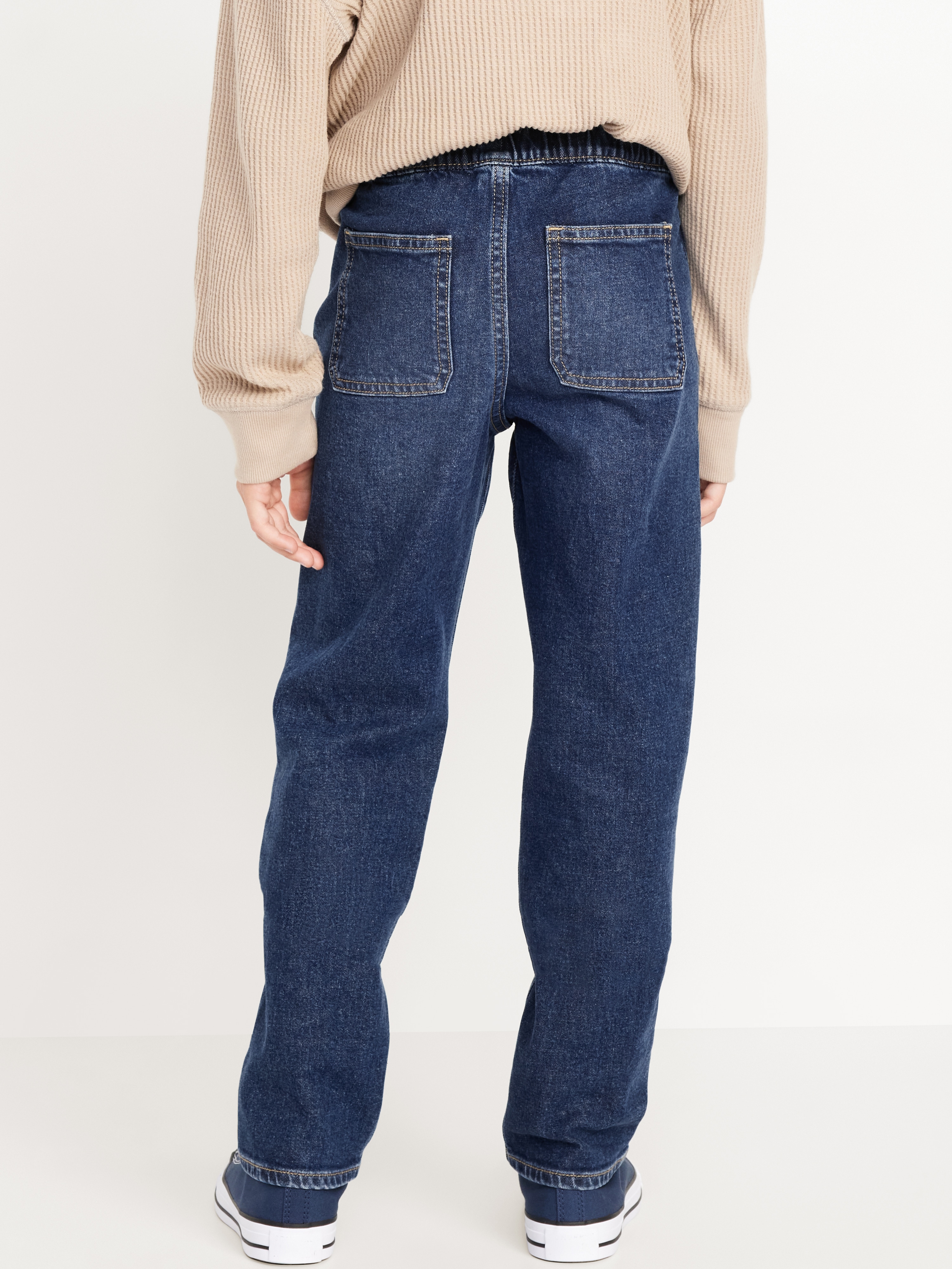 Wow Pull-On Straight Leg Jeans for Boys - Dark Wash - 2