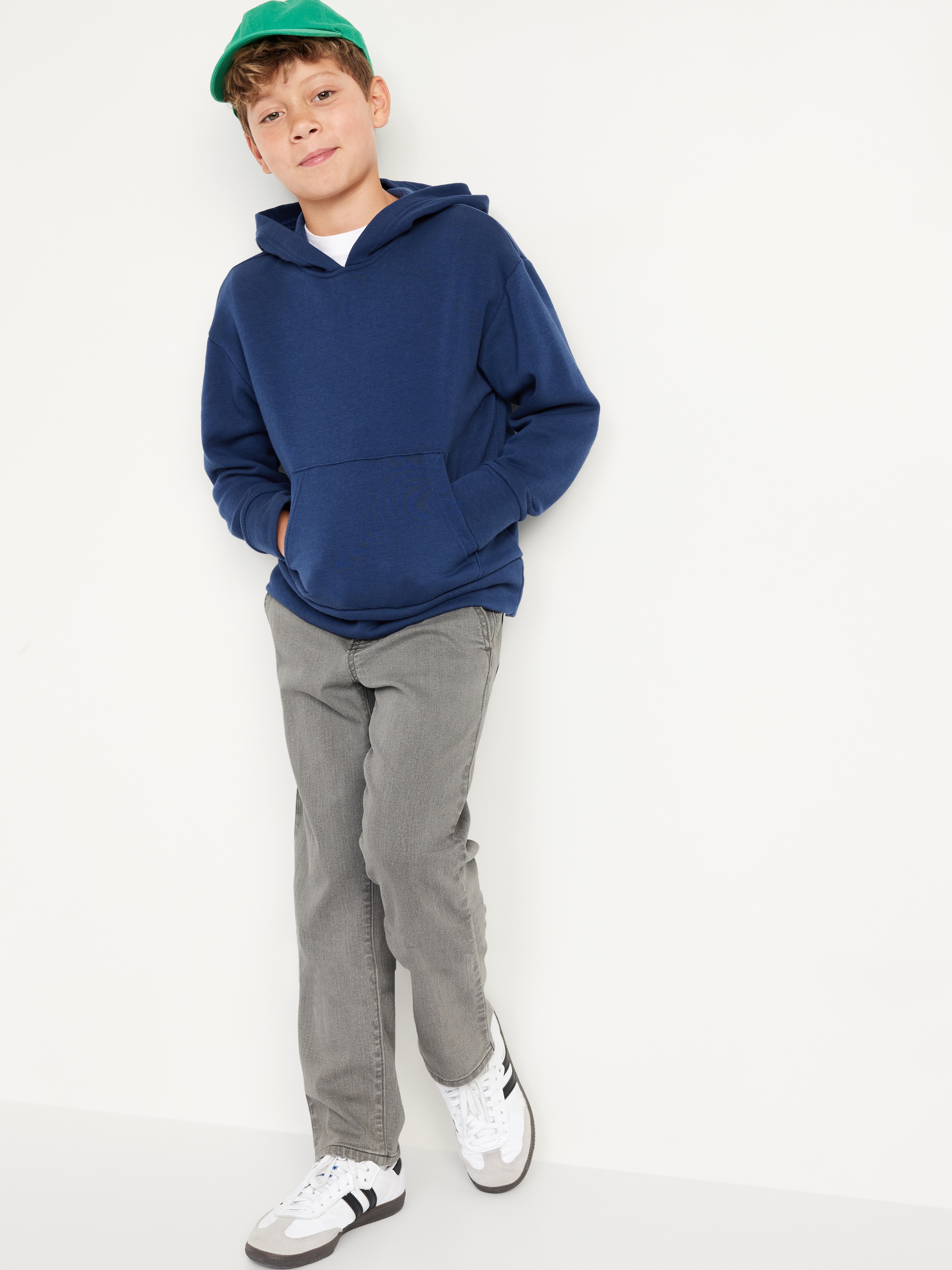 Wow Pull-On Straight Leg Jeans for Boys - Gray Wash - 3