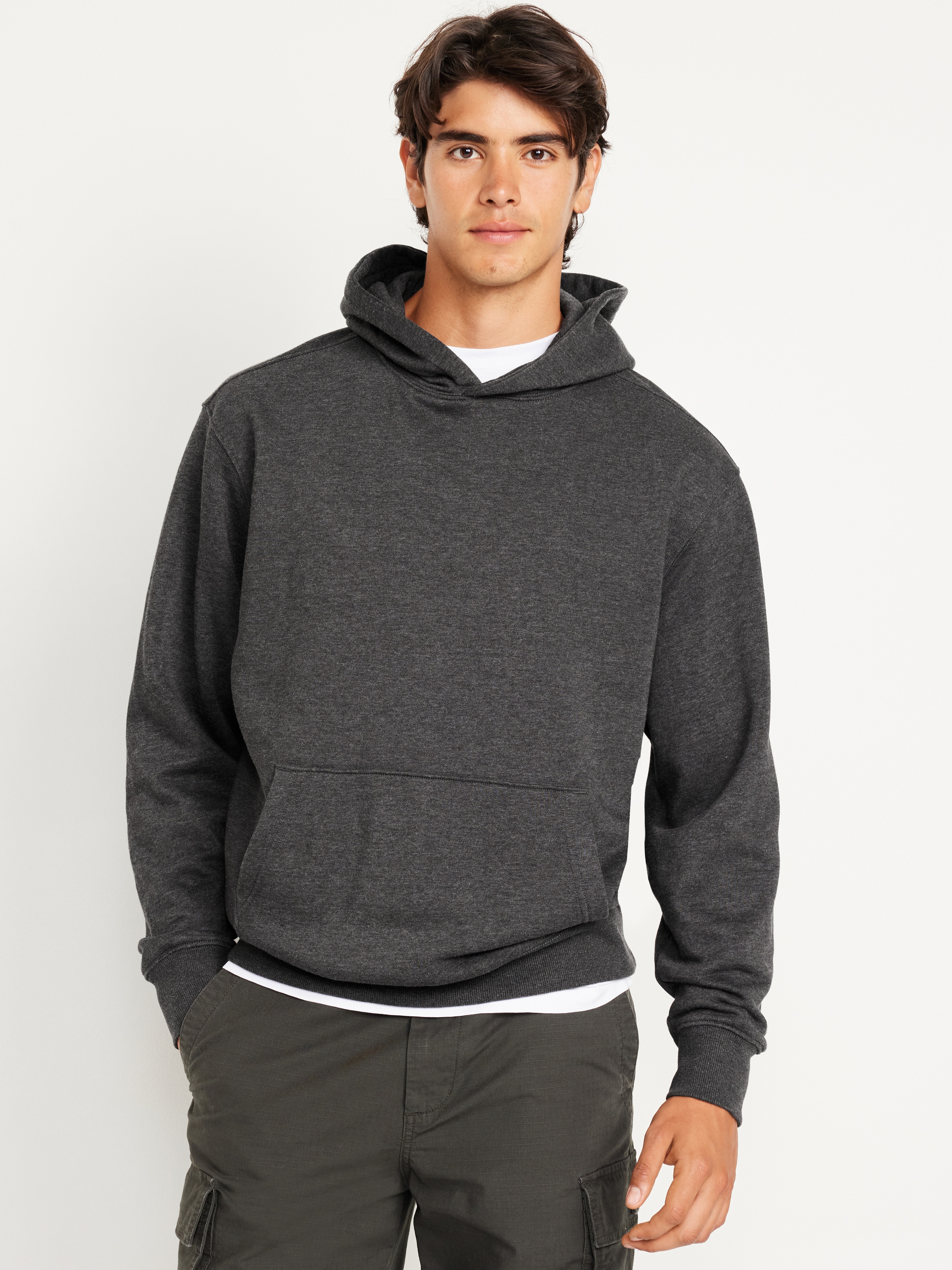 Washed Rotation Hoodie - Charcoal Heather - 1