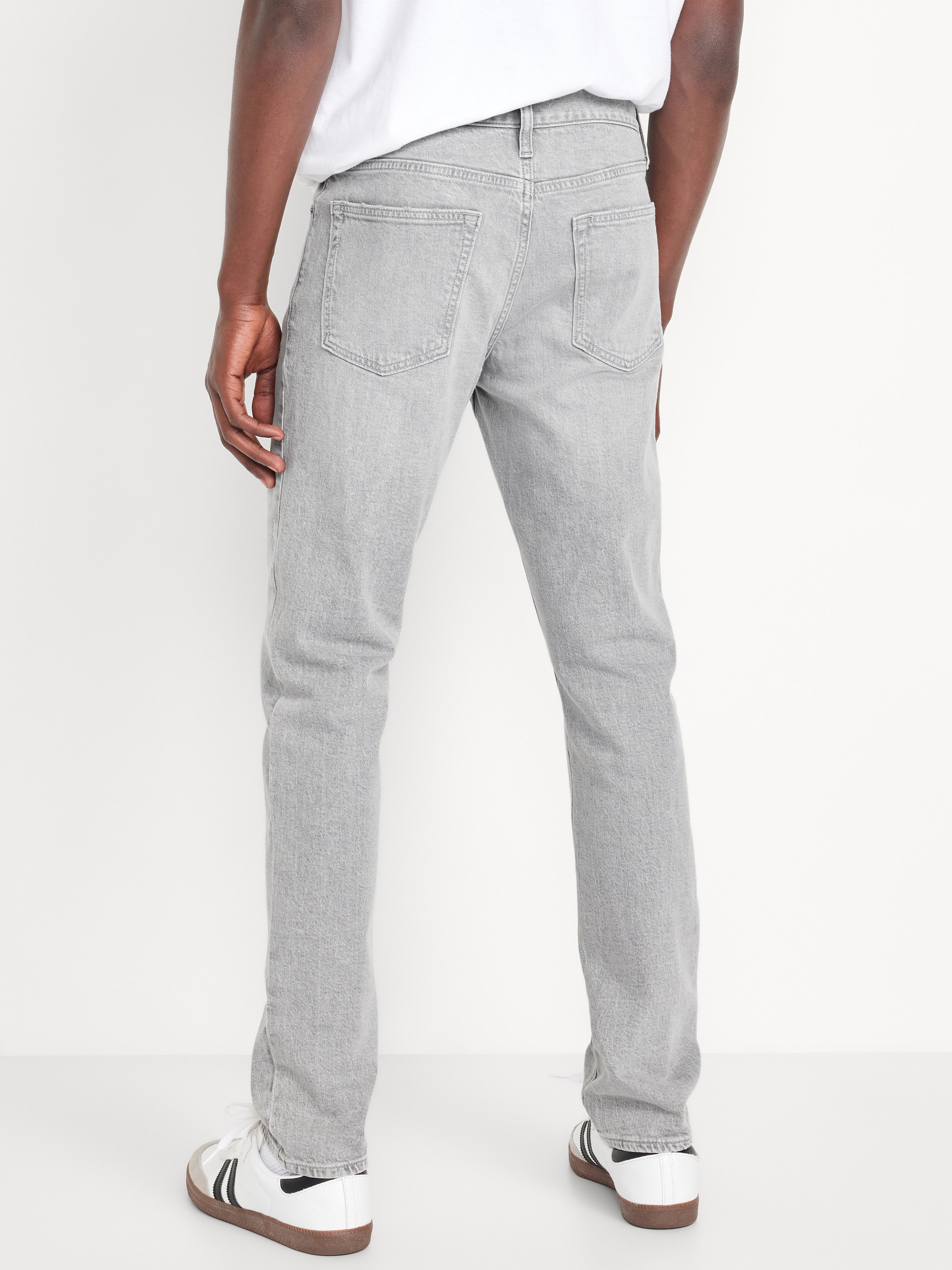 Slim Built-In-Flex Jeans - Gray Wash - 2