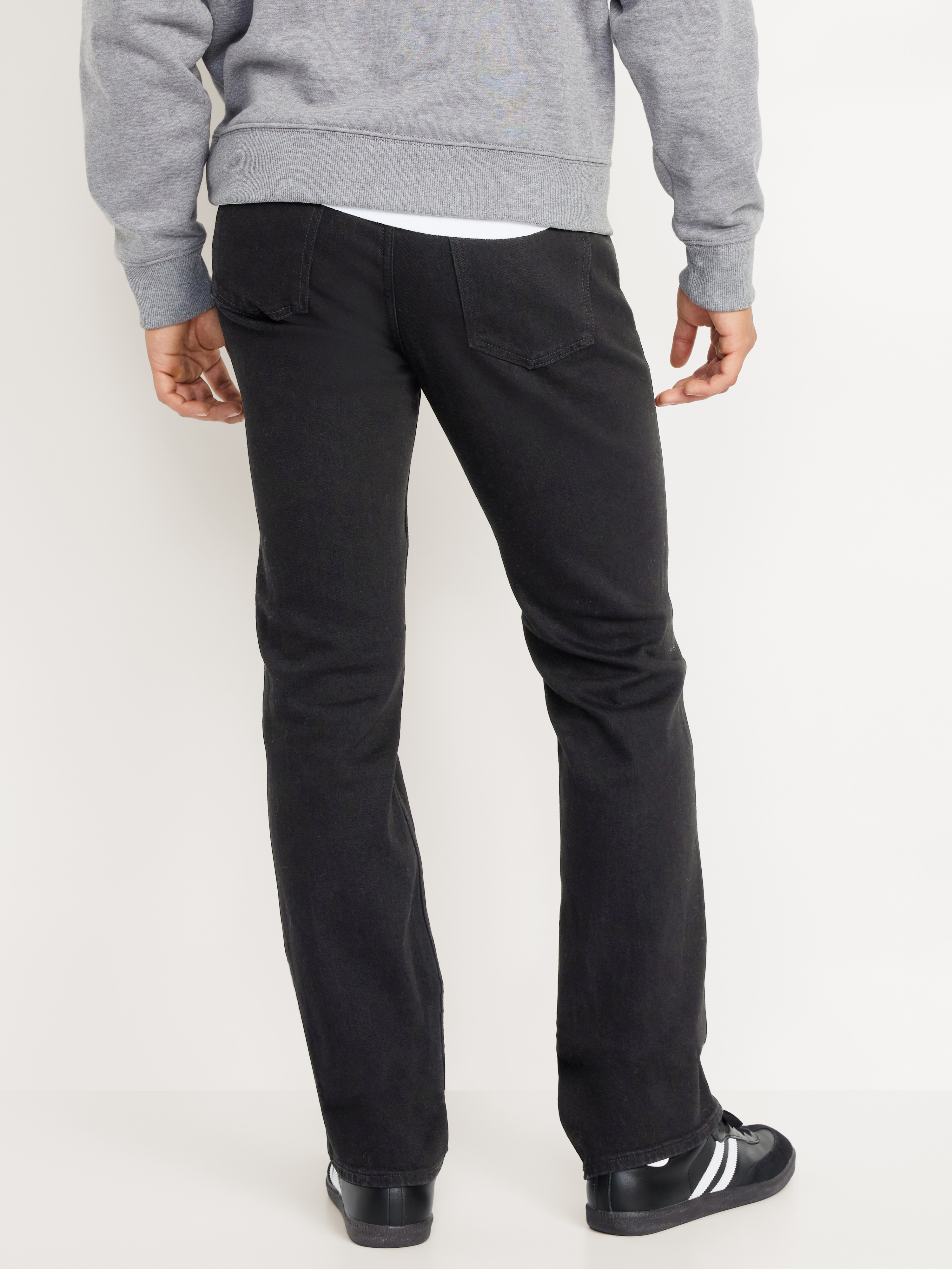 Boot-Cut Built-In Flex Jeans - Black Rinse - 2