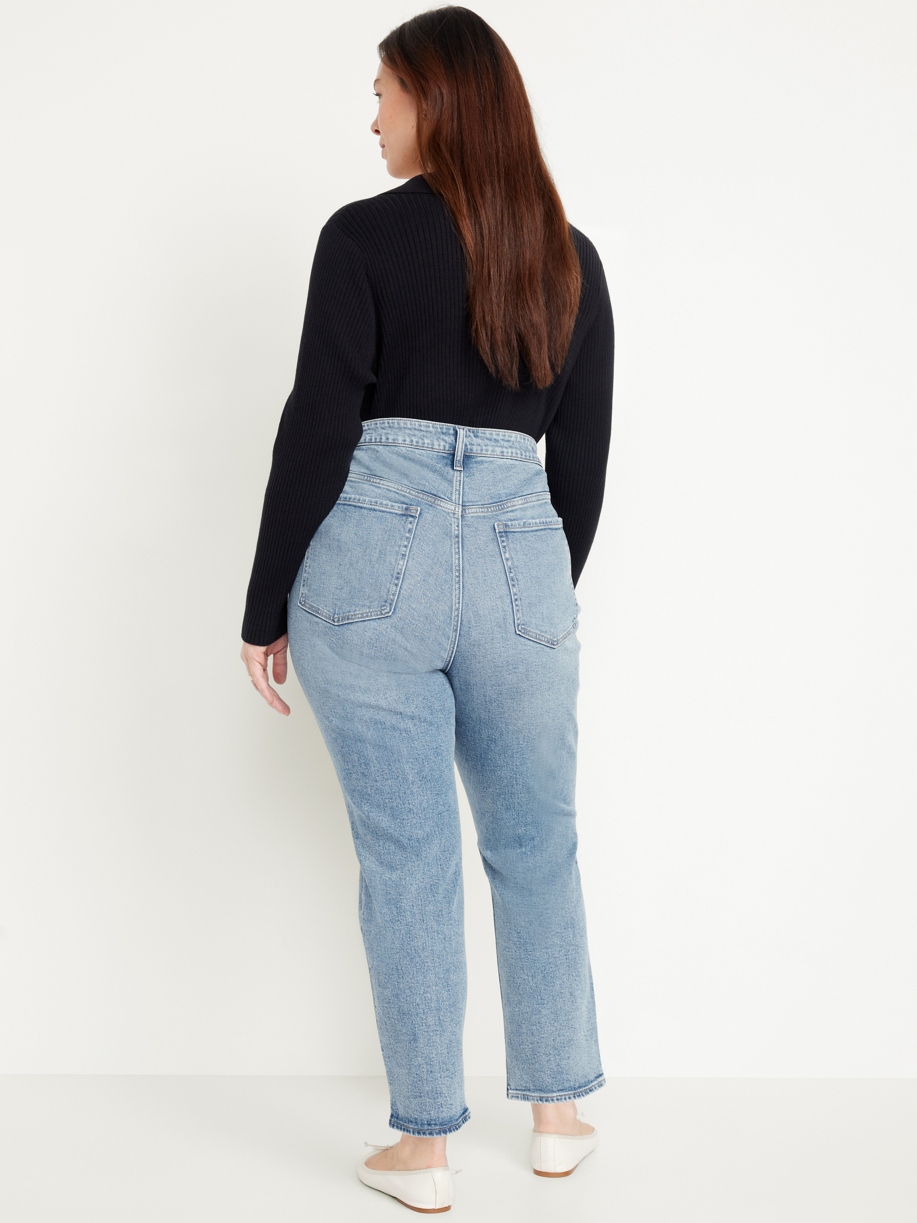 Curvy High-Waisted OG Straight Ankle Jeans - Cerys - 7