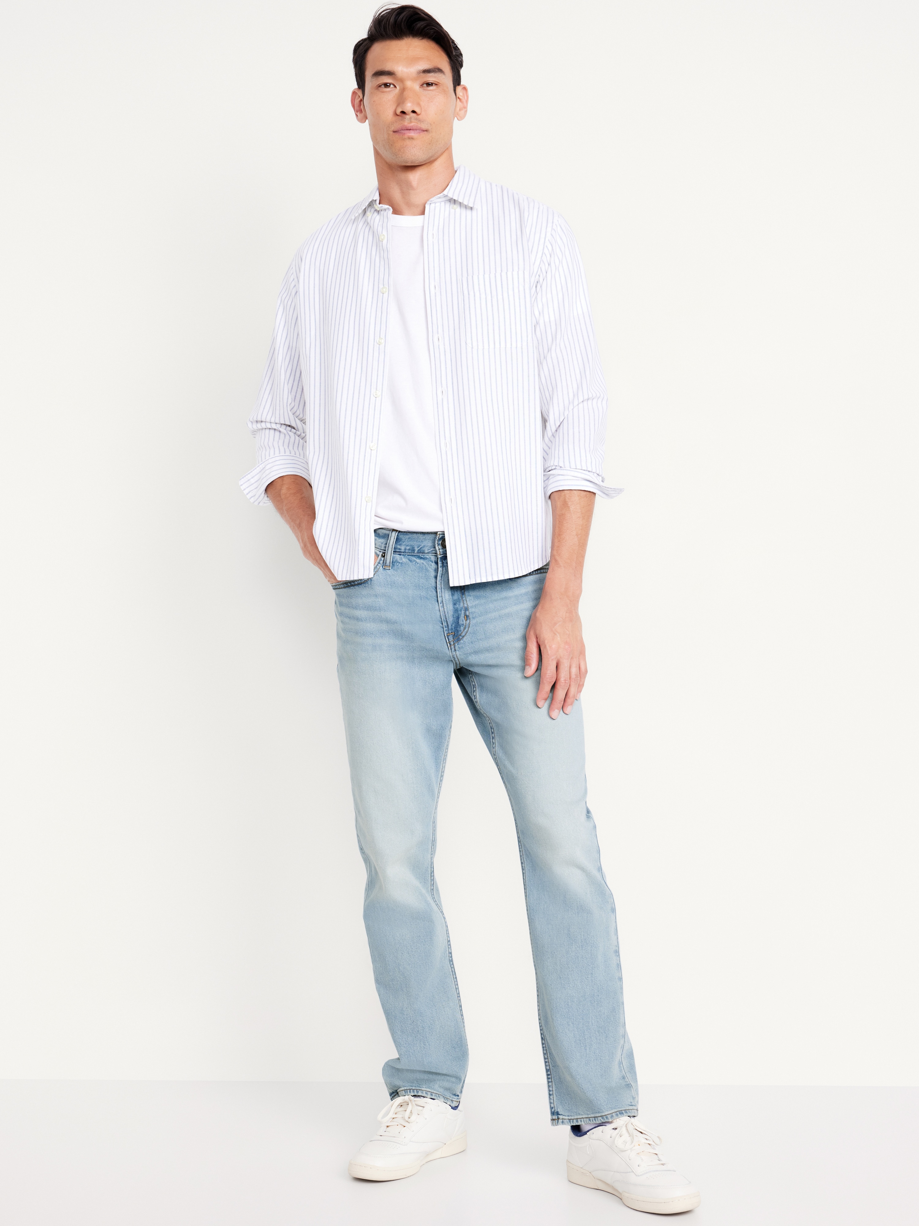 Straight Built-In Flex Jeans - Superlight - 3