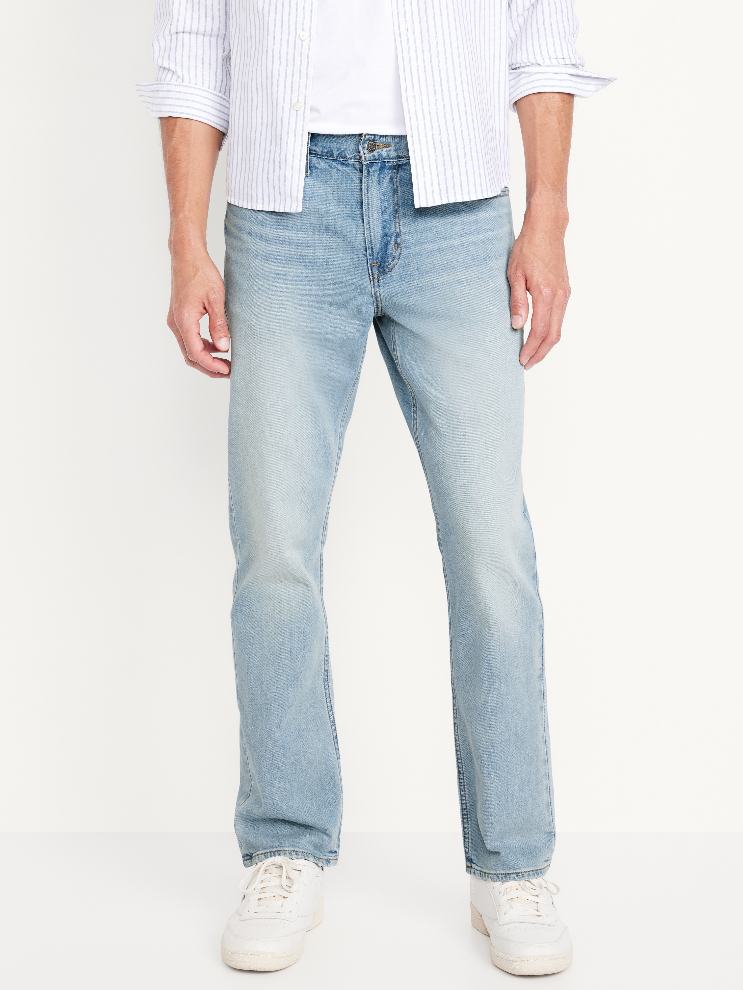 Straight Built-In Flex Jeans - Superlight - 1