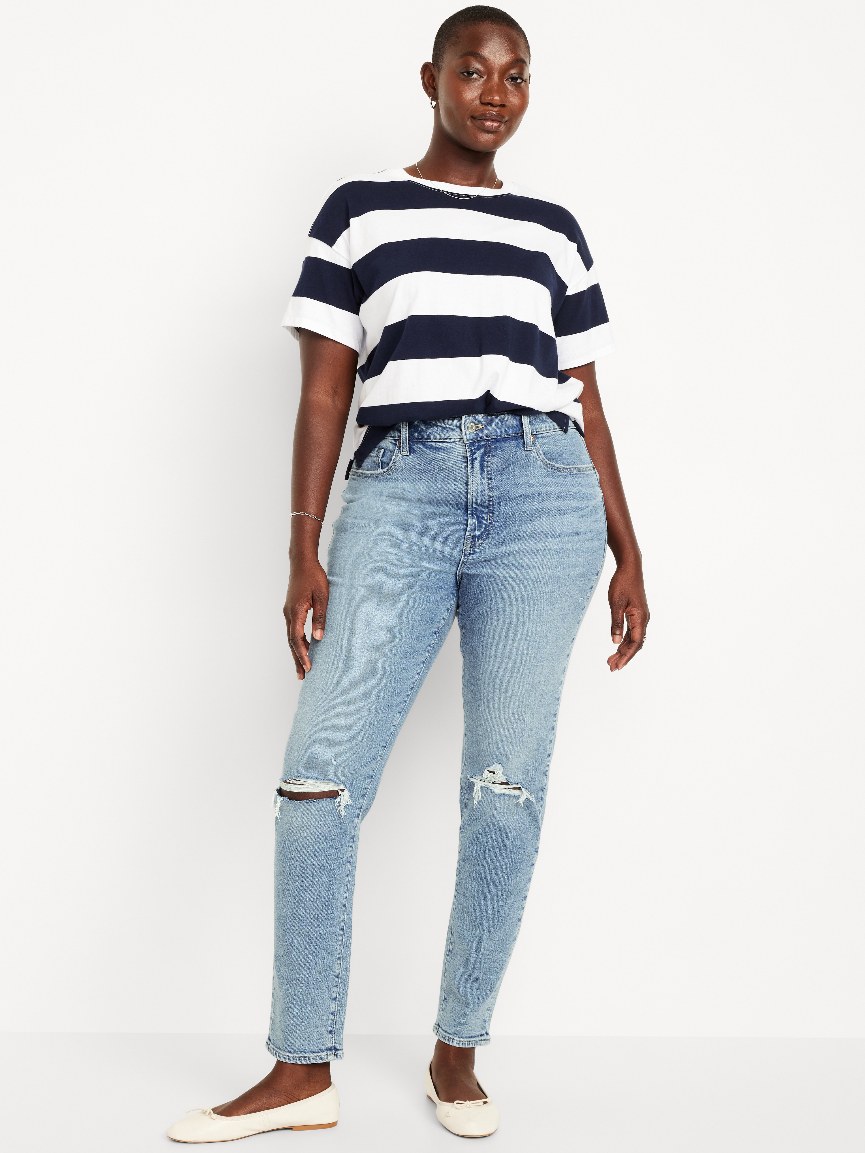 Curvy High-Waisted OG Straight Ankle Jeans - Cerys - 4