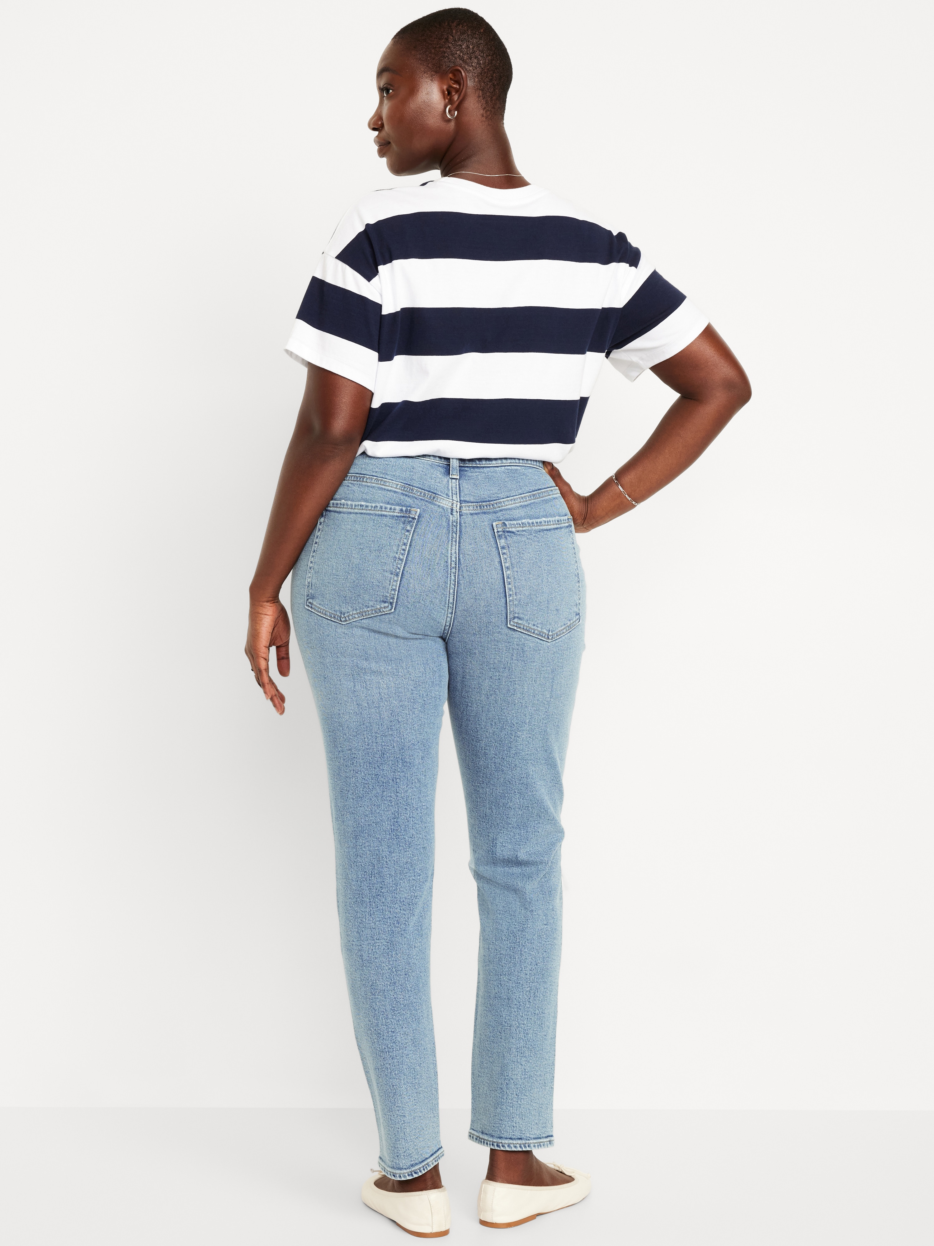 Curvy High-Waisted OG Straight Ankle Jeans - Cerys - 5
