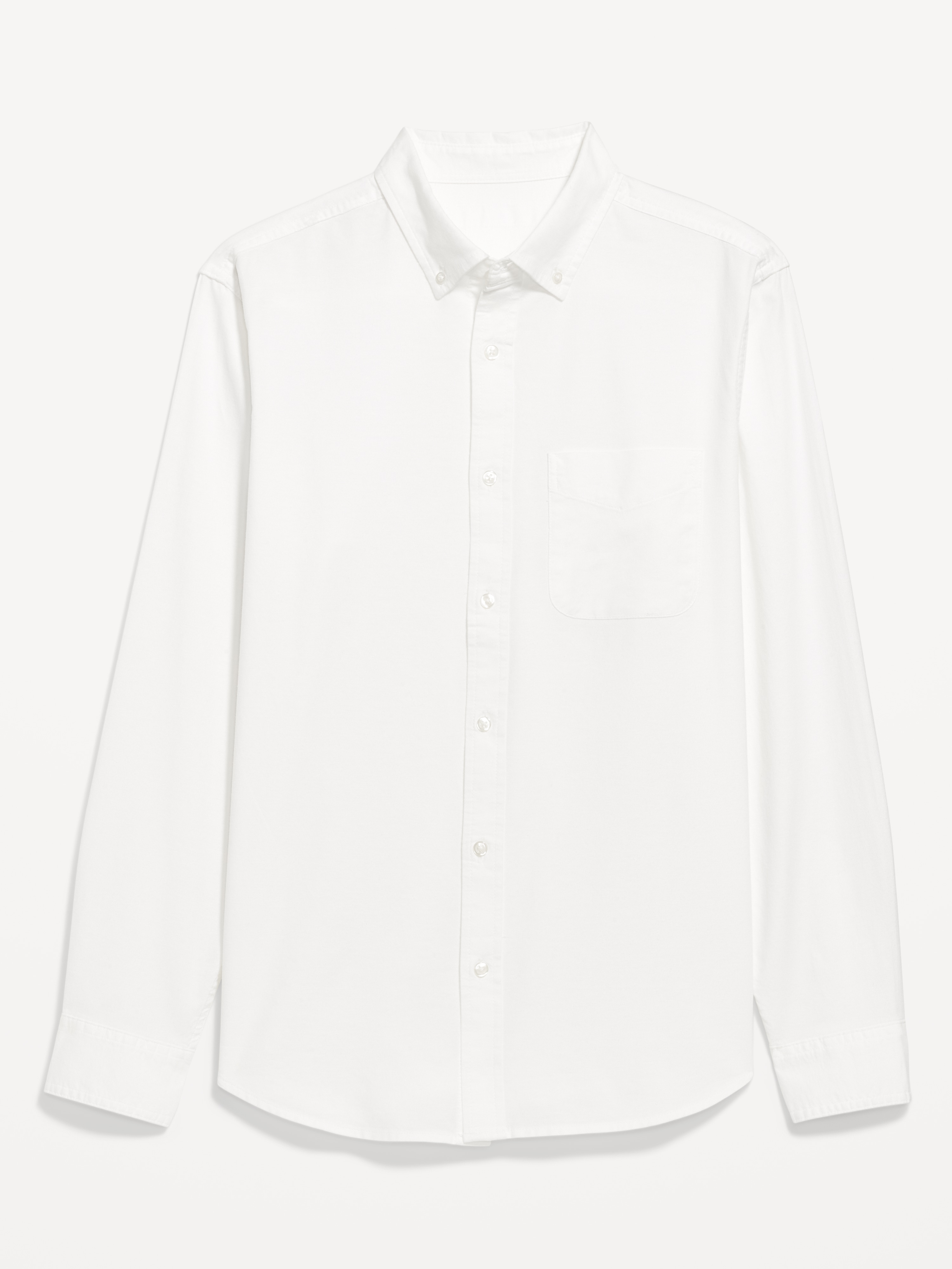 Classic Fit Everyday Oxford Shirt - Calla Lily White - 4
