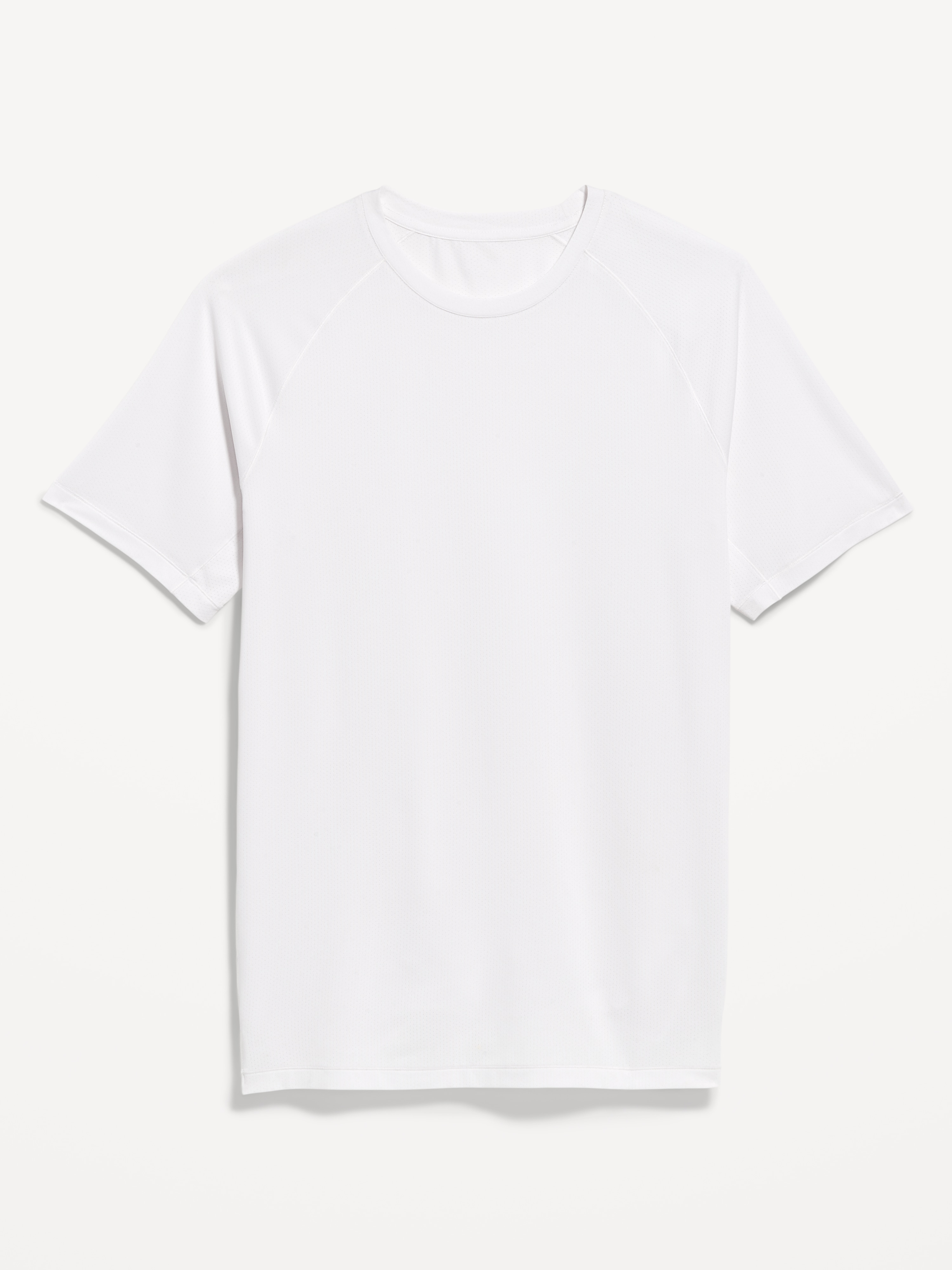 Slim Fit Performance Vent T-Shirt - White Lilies - 4