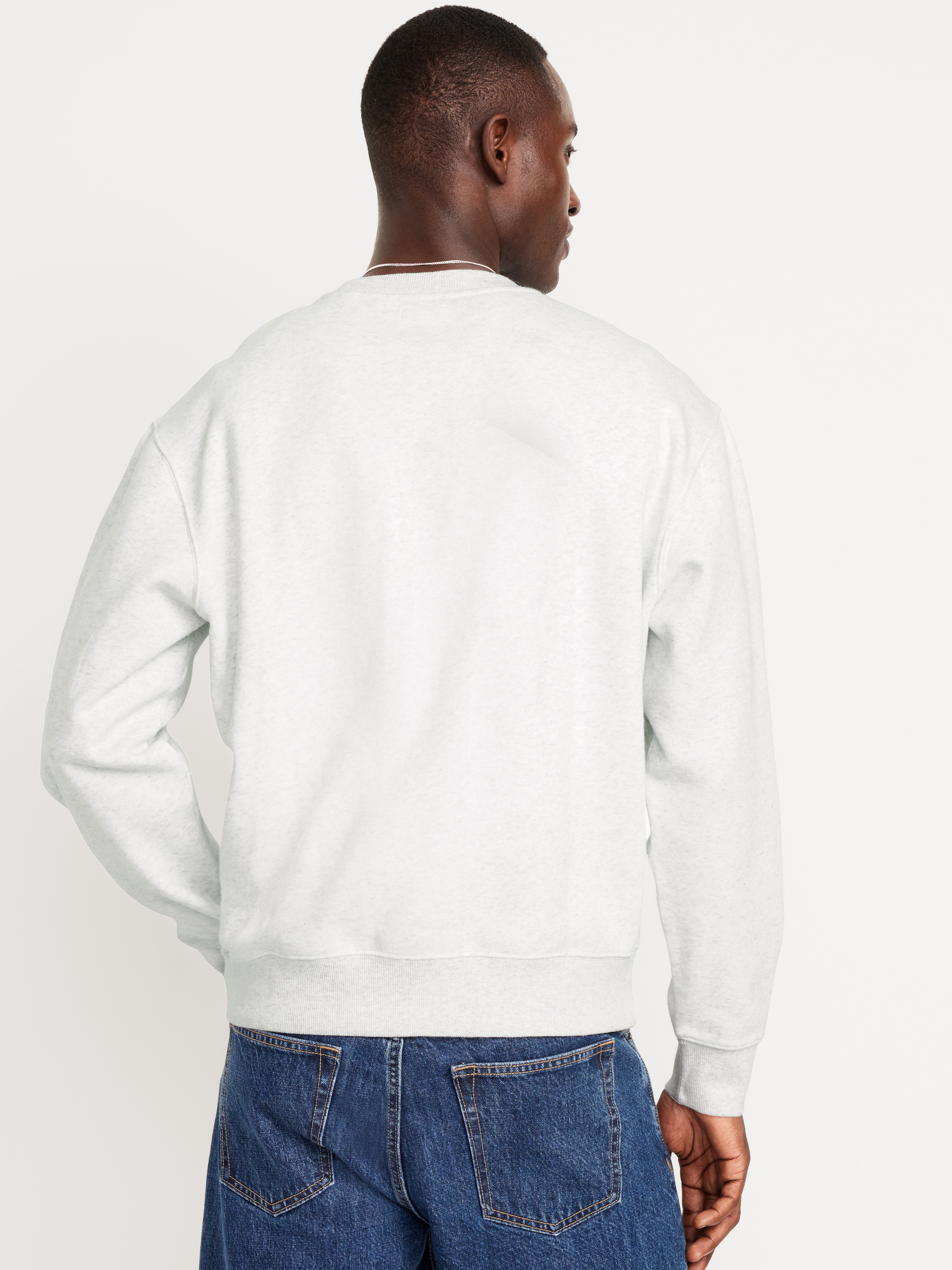 Graphic Rotation Sweatshirt - Antique White Heather - 2