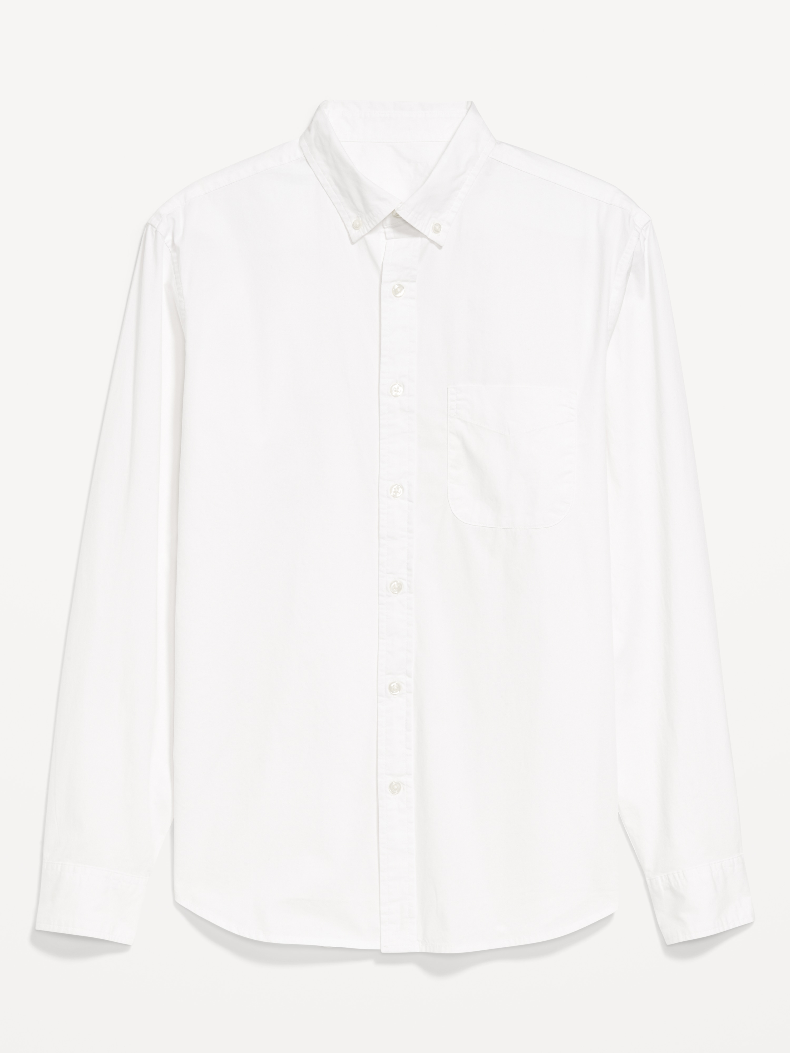 Classic Fit Everyday Oxford Shirt - Calla Lily White - 4