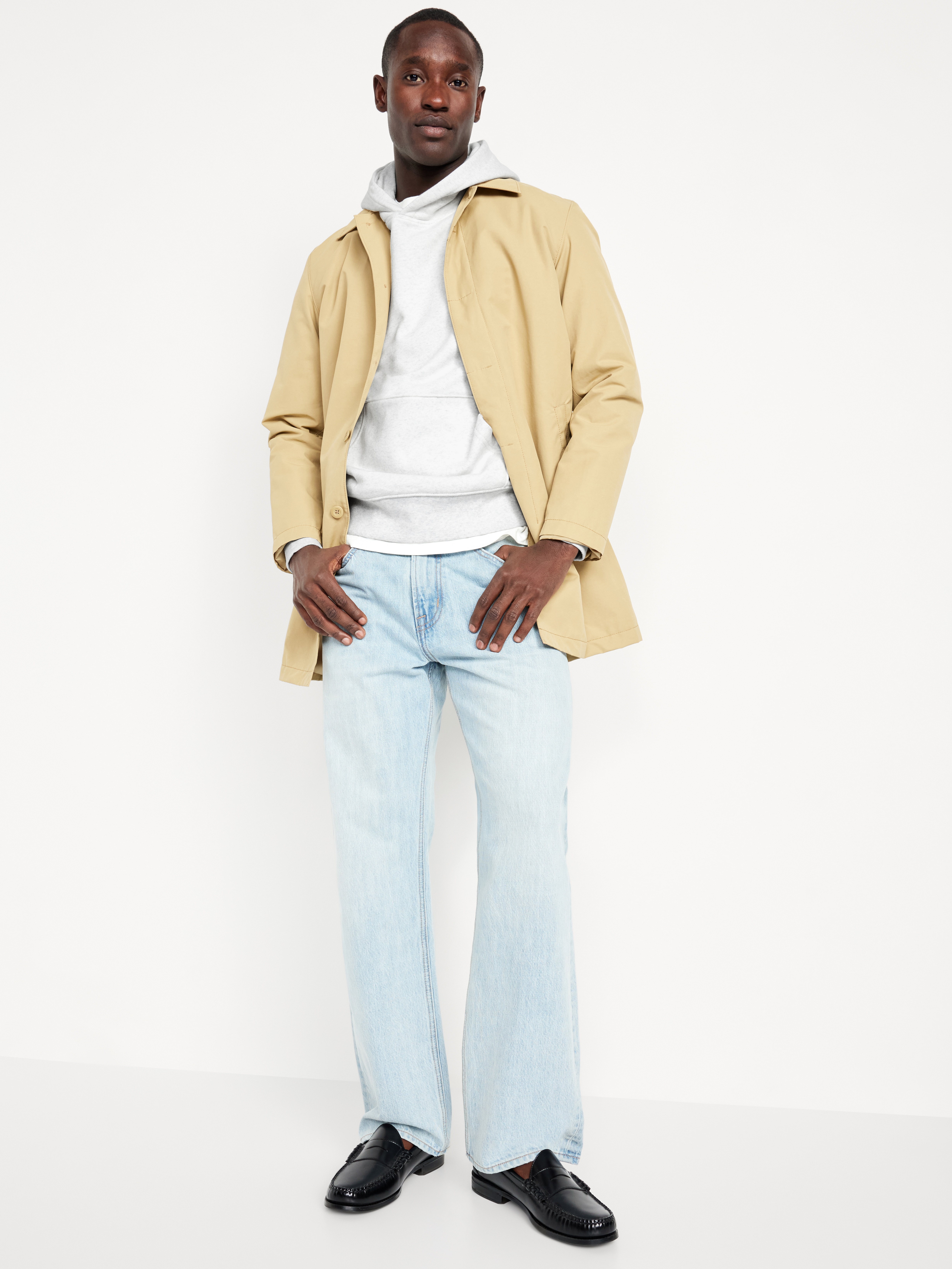 Washed Rotation Hoodie - Light Gray Heather - 3