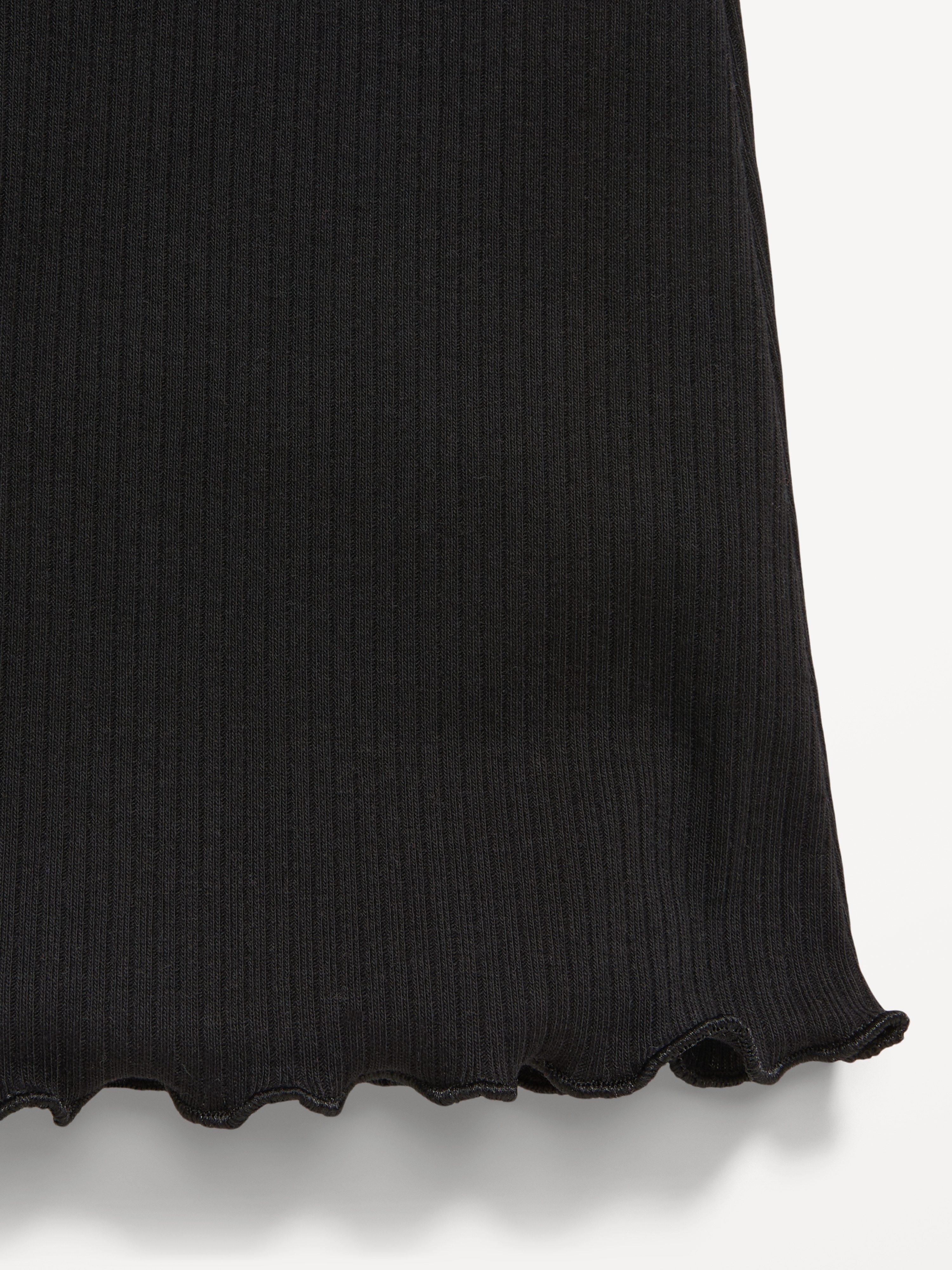 Full-Length Flared Leggings for Girls - Black Jack - 3
