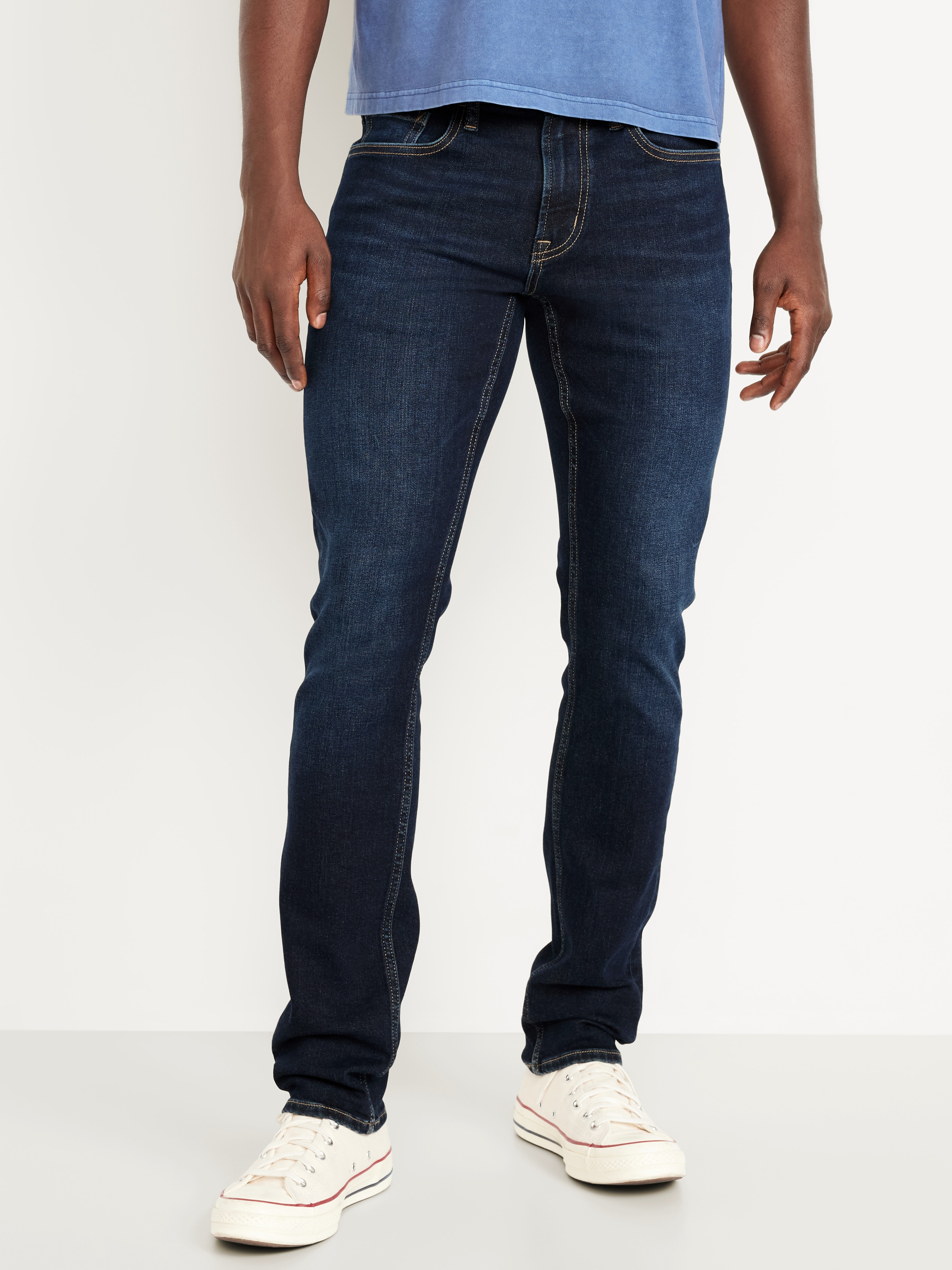 Slim 360° Tech Stretch Performance Jeans - Dark Wash - 1