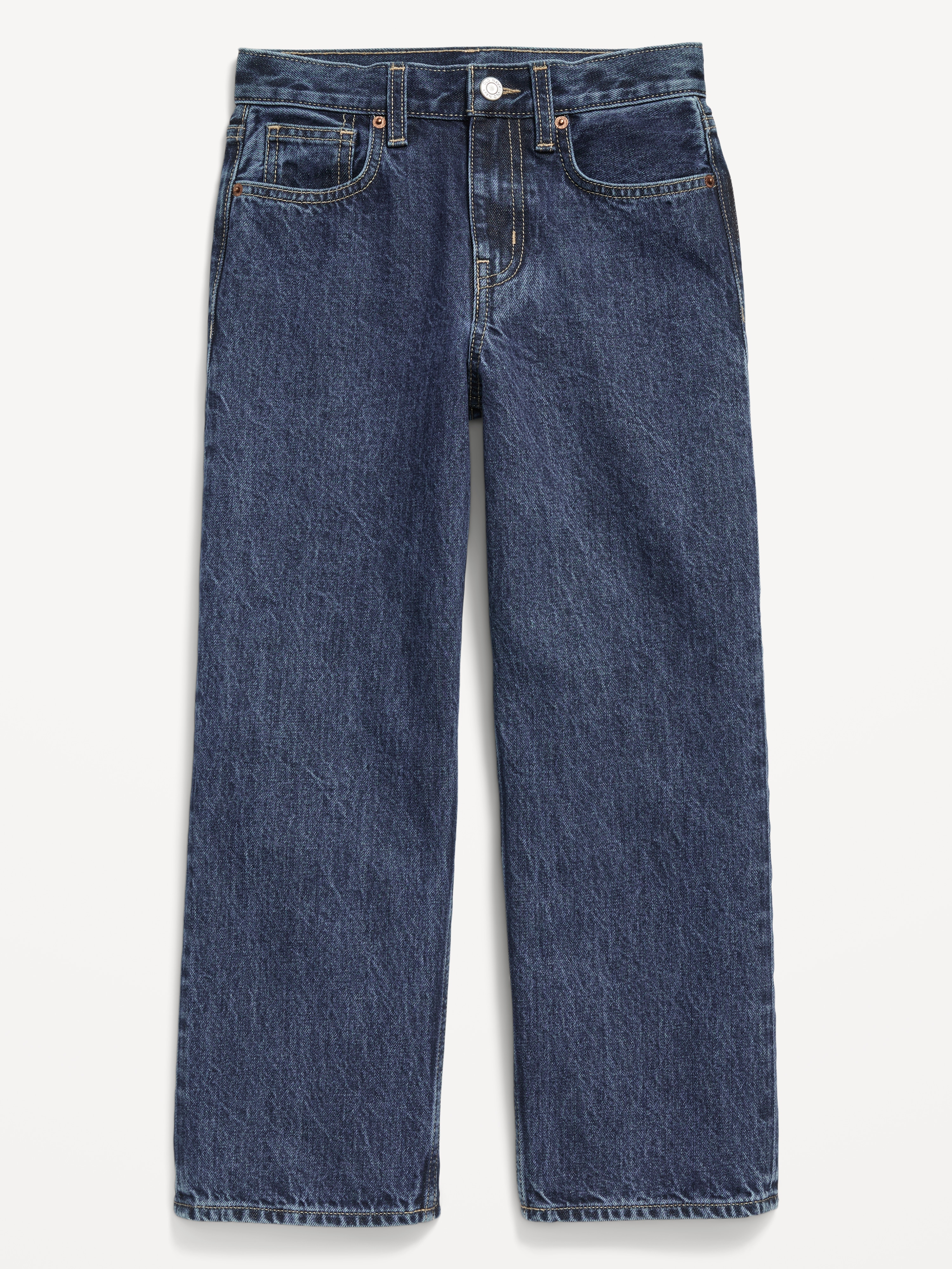 Super Baggy Jeans for Boys - Medium Wash - 4