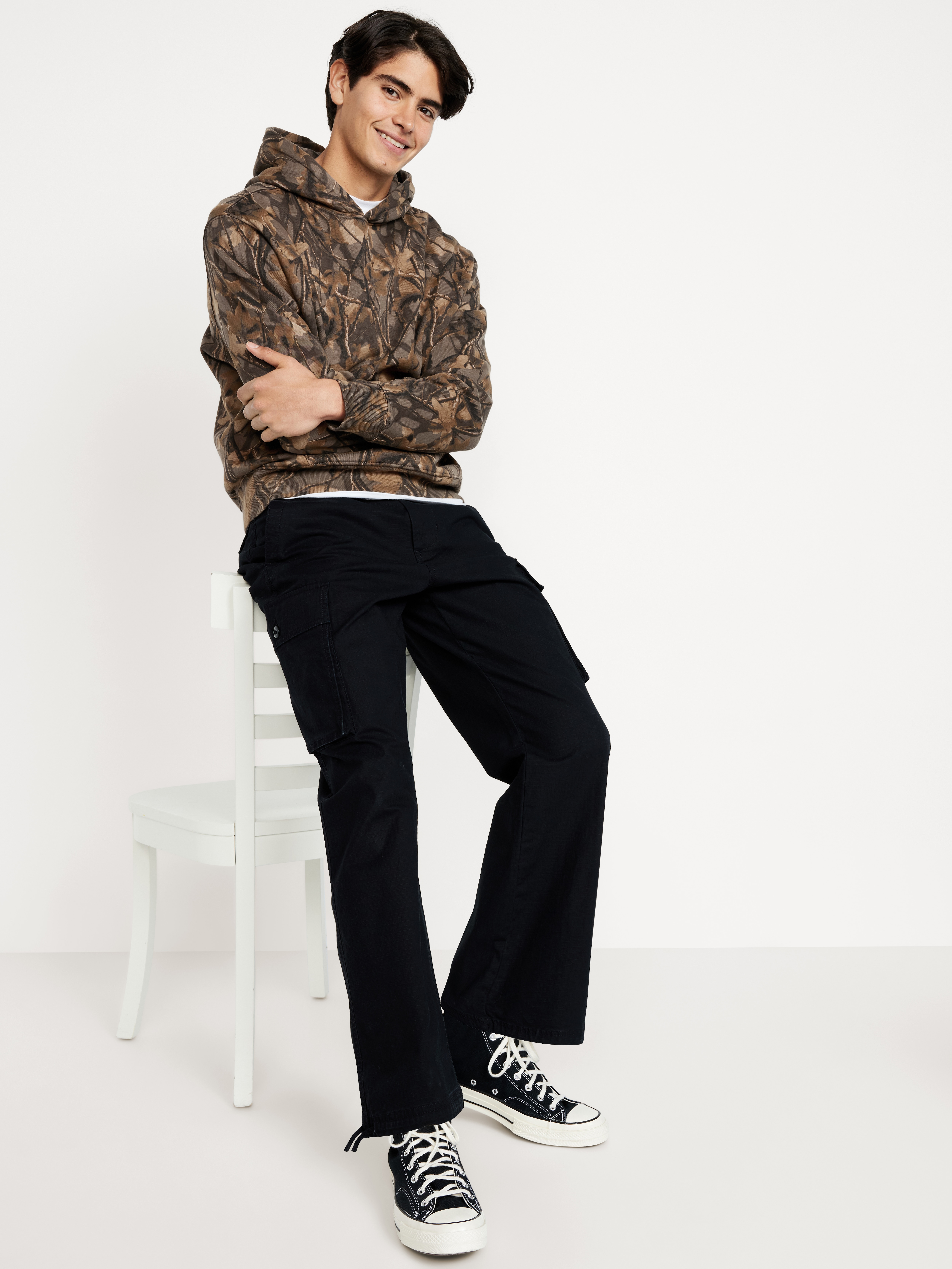 Washed Rotation Hoodie - Forest Camo - 3