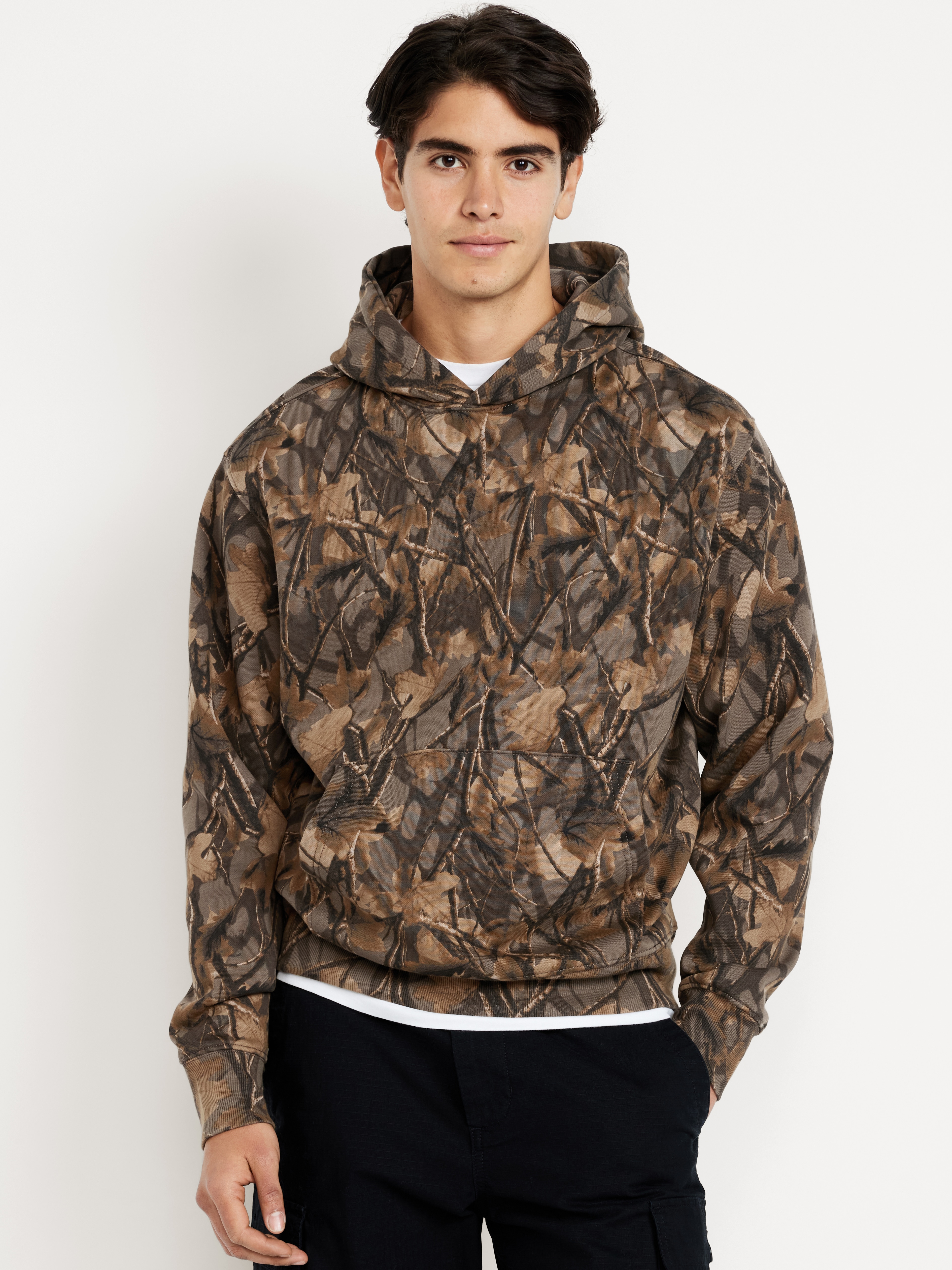 Washed Rotation Hoodie - Forest Camo - 1