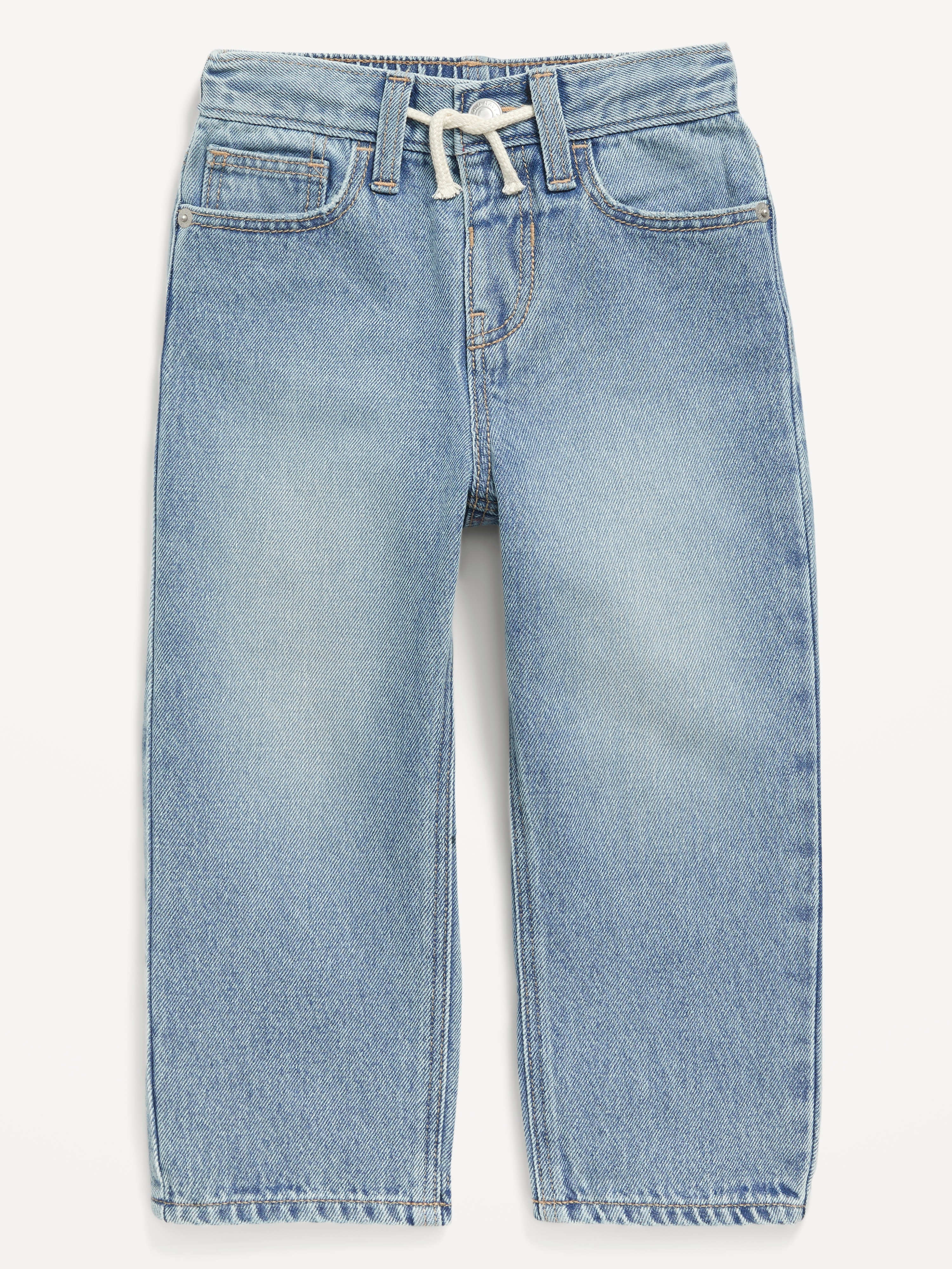 Baggy Barrel-Leg Jeans for Toddler Boys - Light Wash - 1