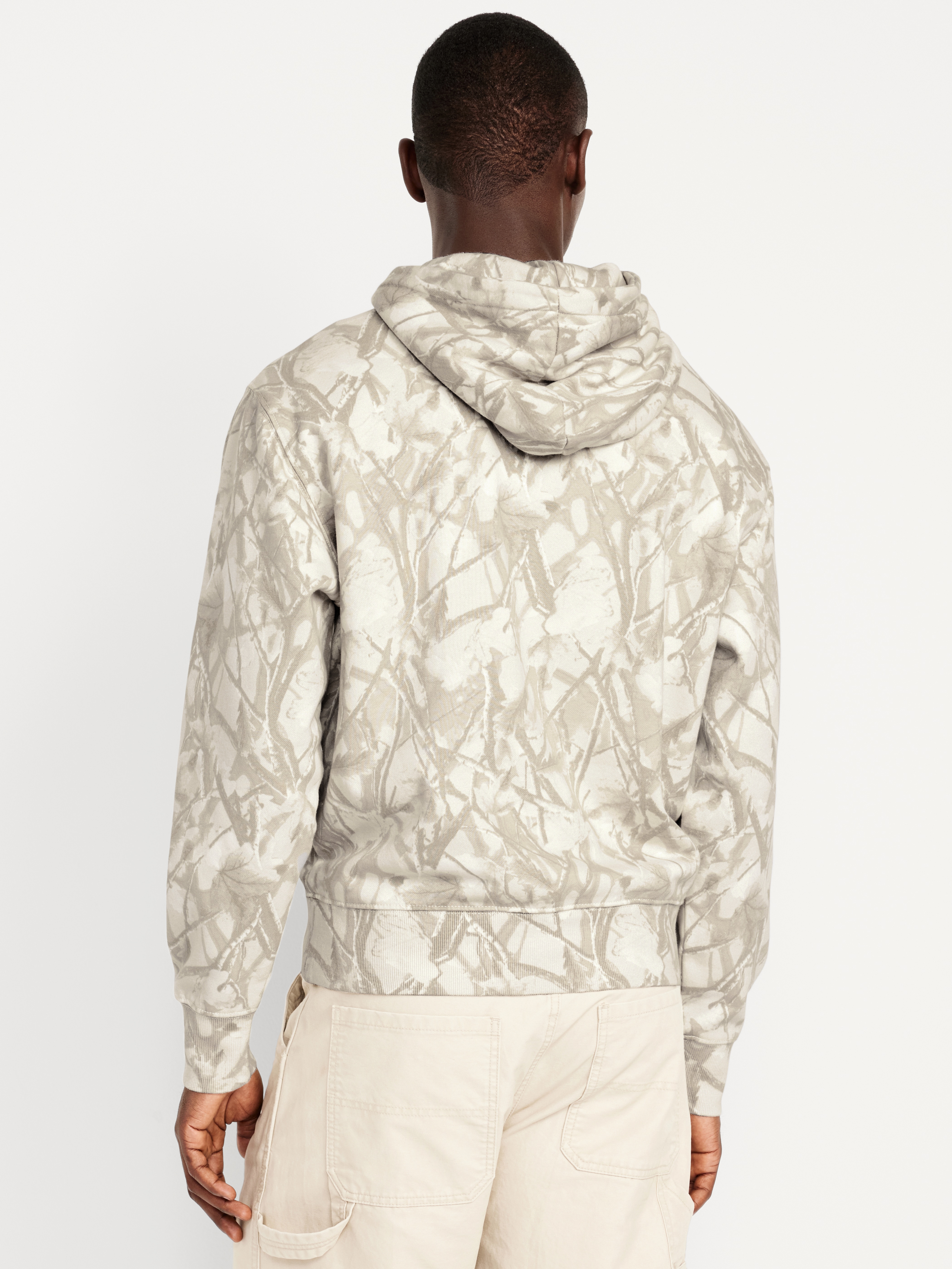 Washed Rotation Hoodie - White Trees - 2