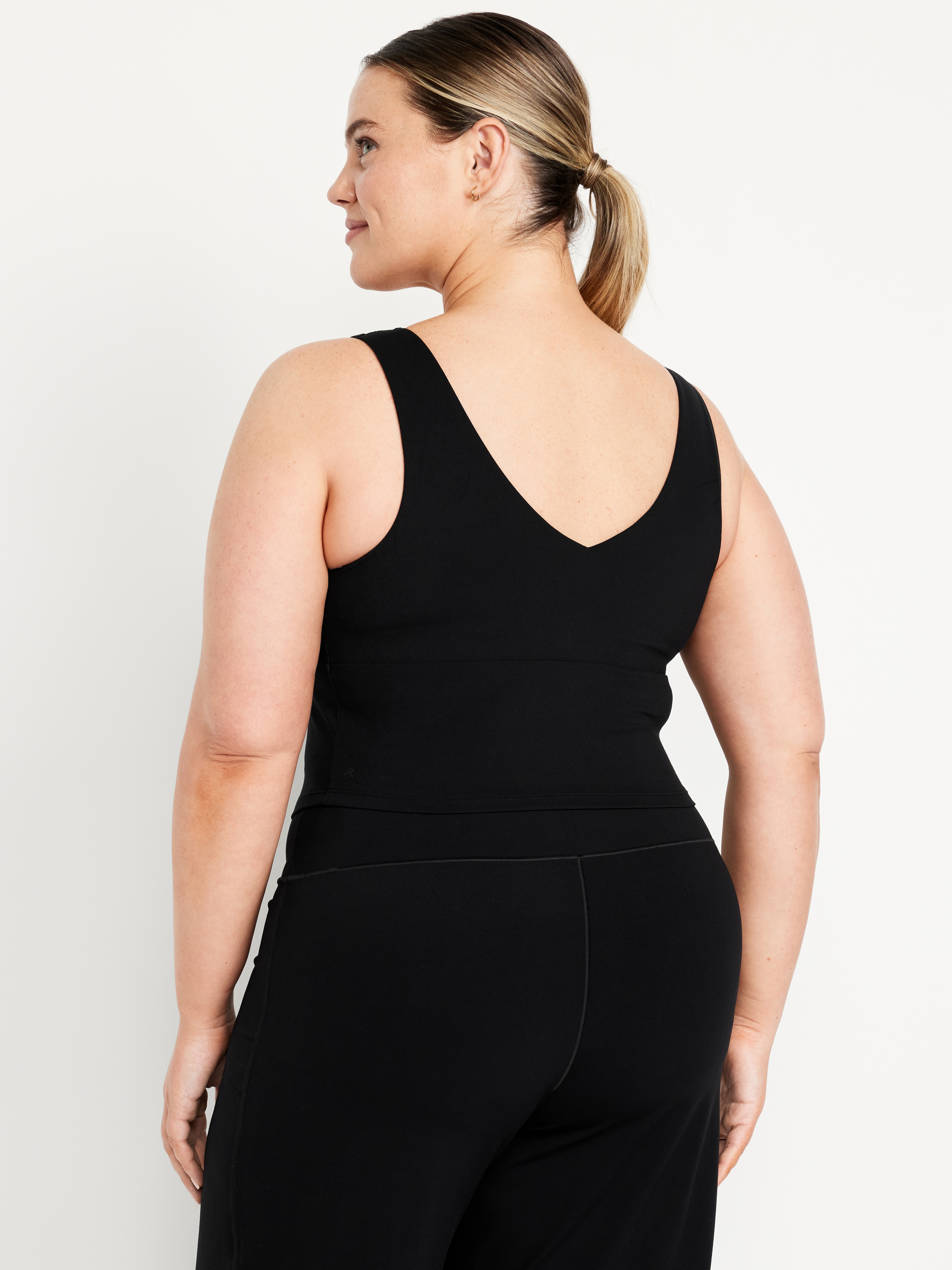 StudioSmooth Longline Top - Black Jack - 7