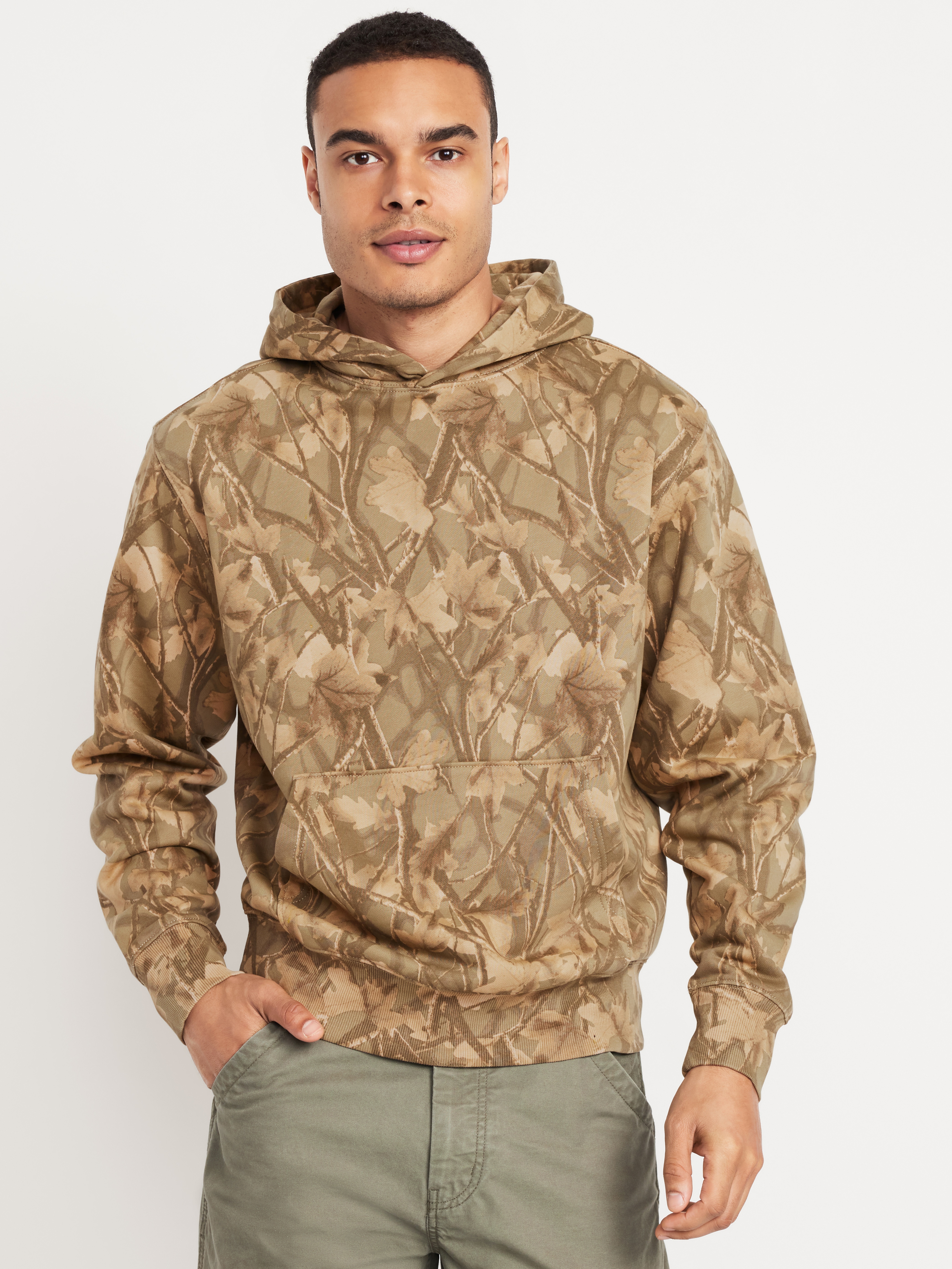 Washed Rotation Hoodie - Tree Print - 1