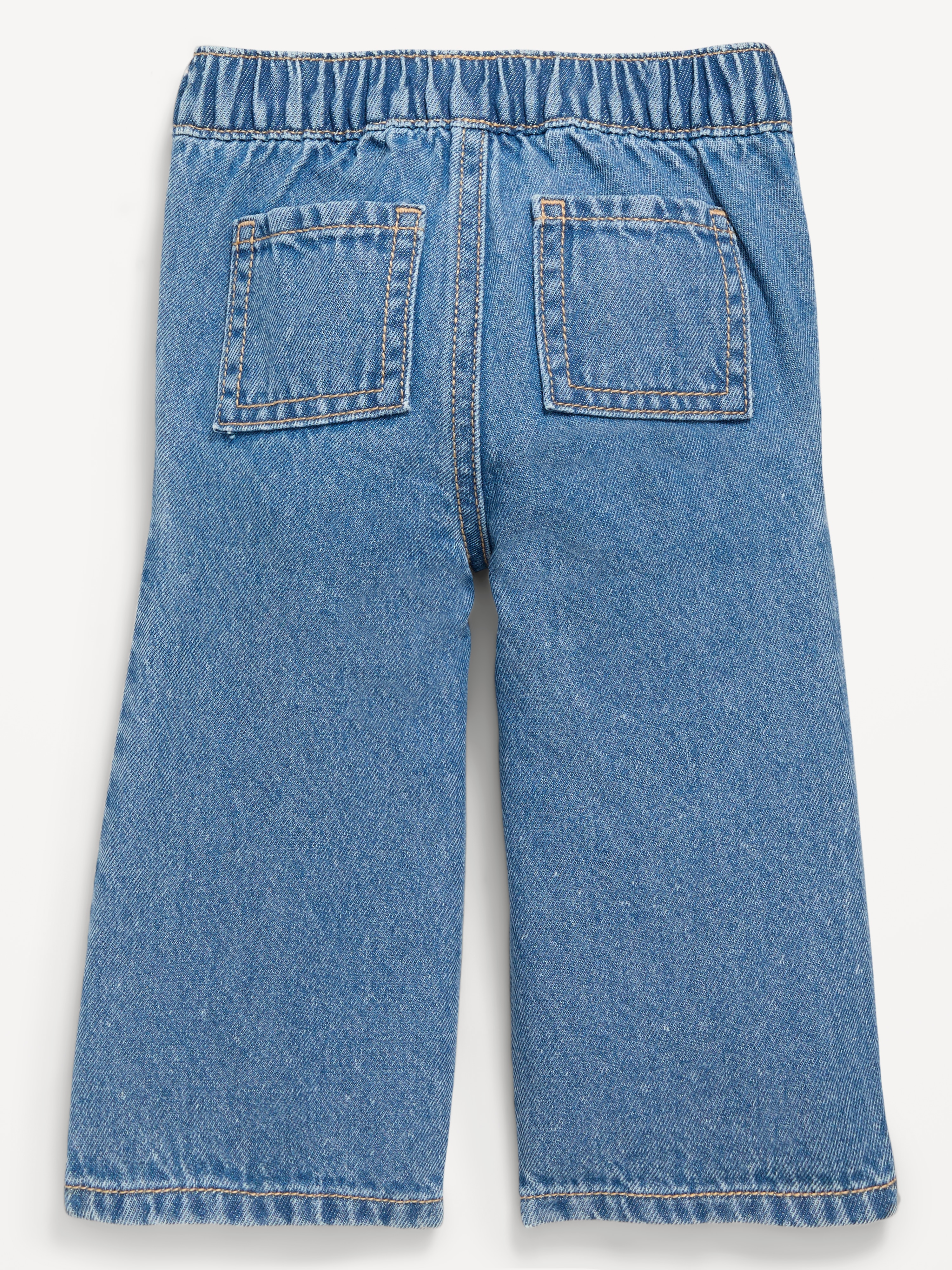 Pull-On Baggy Utility Jeans for Baby - Medium Wash - 2