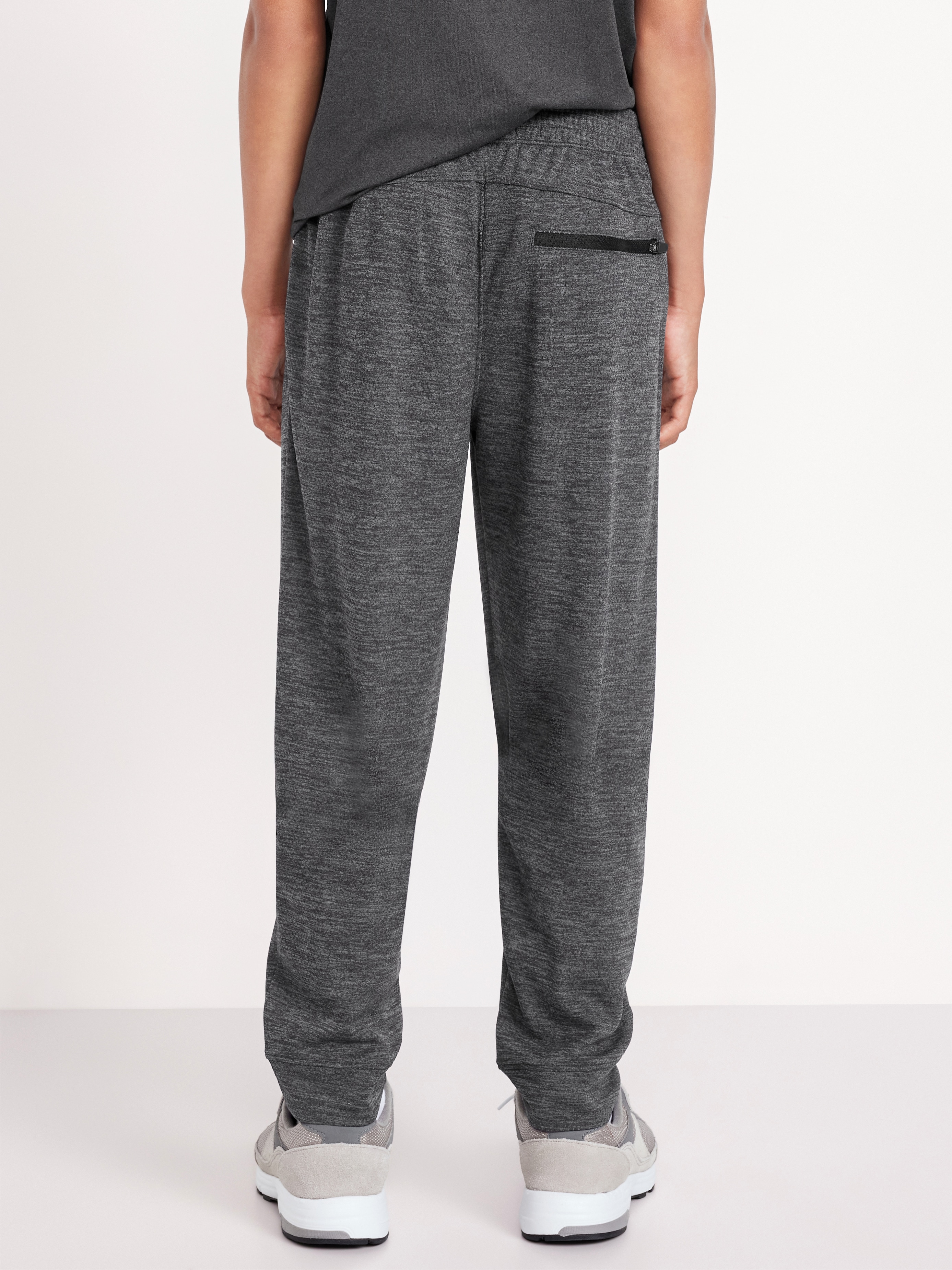 Mesh Jogger Sweatpants for Boys - Gray Oyster - 2