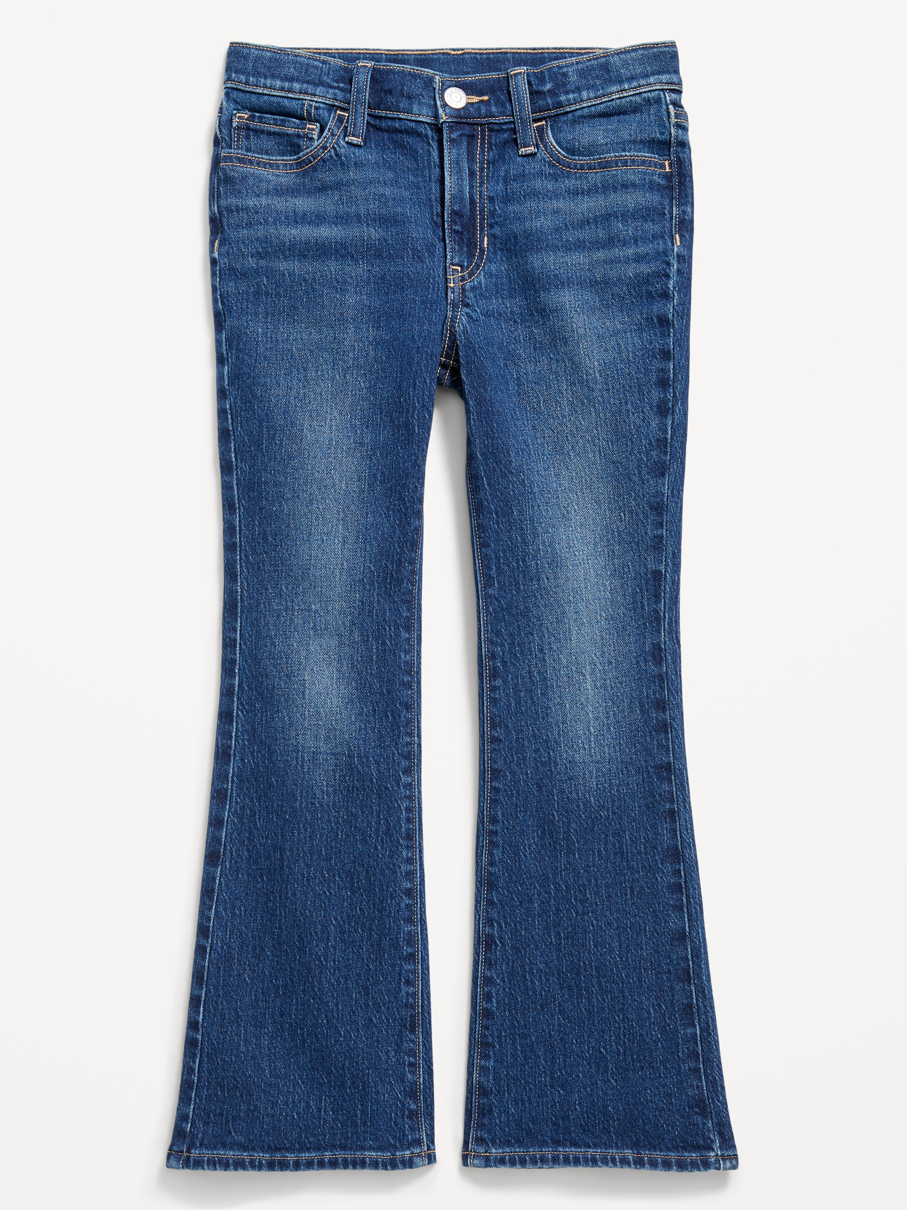 Printed High-Waisted Flare-Leg Jeans for Girls - Doris - 4