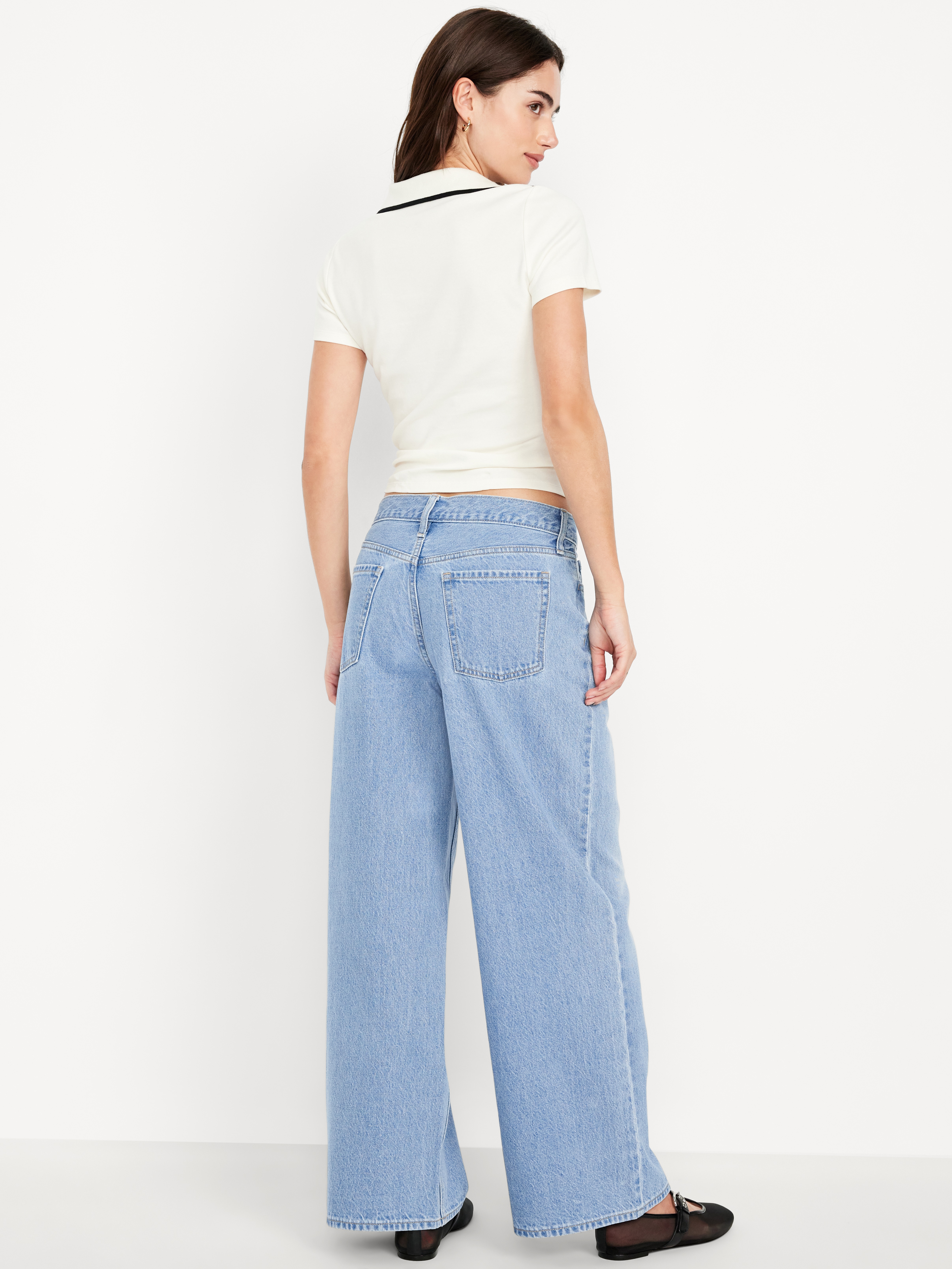Mid-Rise Wow Baggy Wide-Leg Jeans - DREAMWEAVER - 3