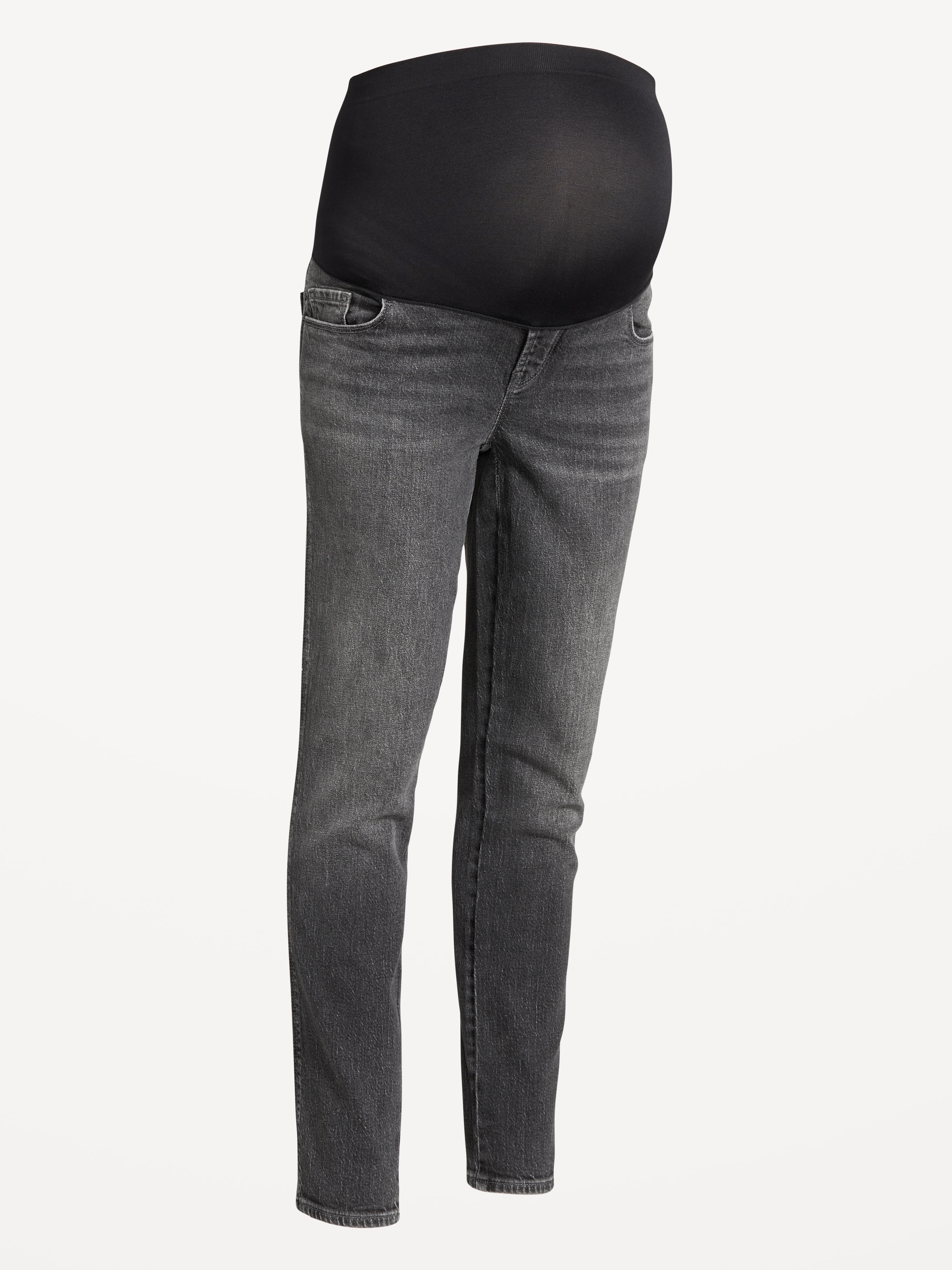 Maternity Full-Panel Vintage Slim Jeans - Salma - 4