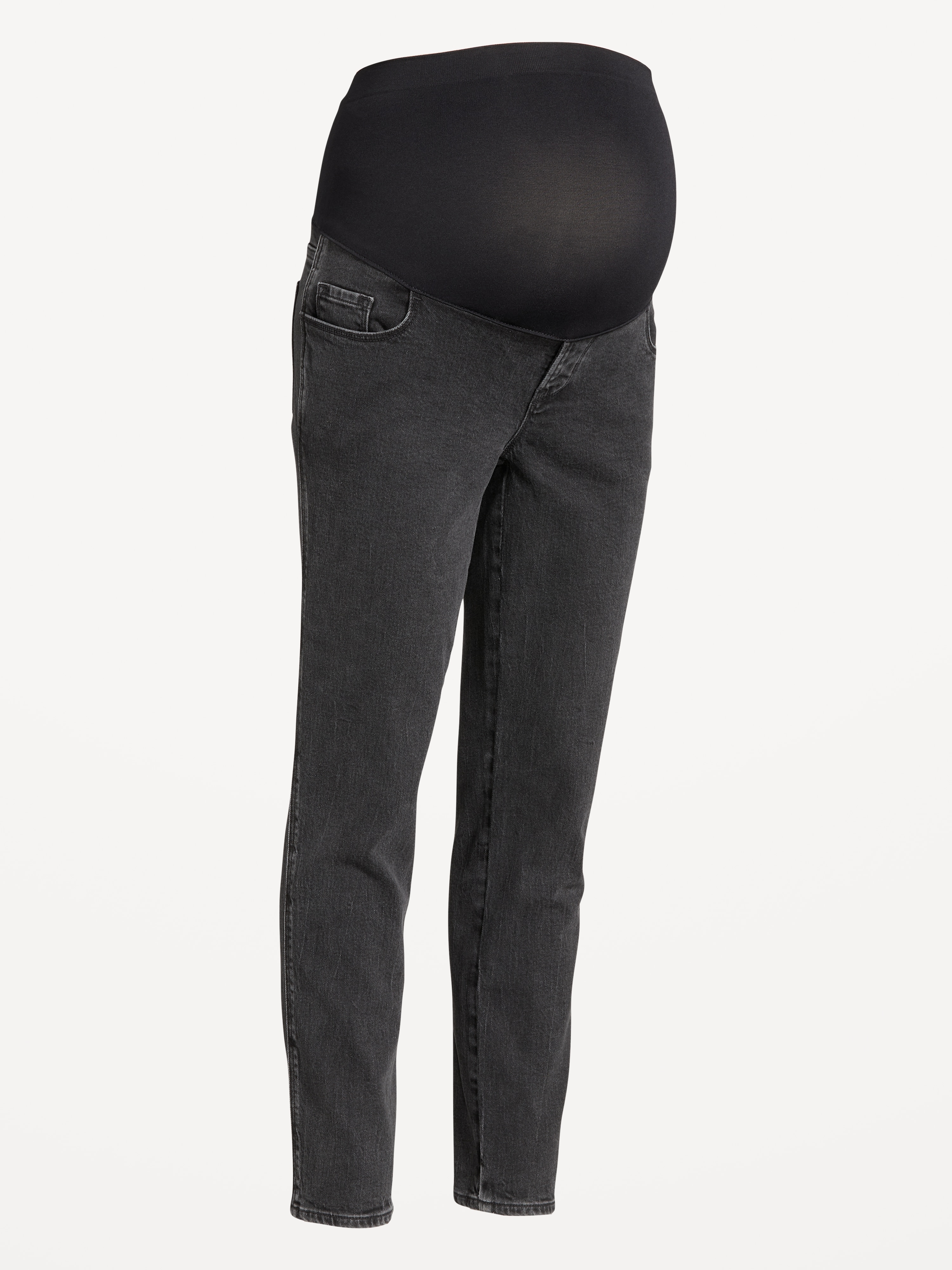 Maternity Full-Panel Vintage Slim Jeans - Moon Walker - 4