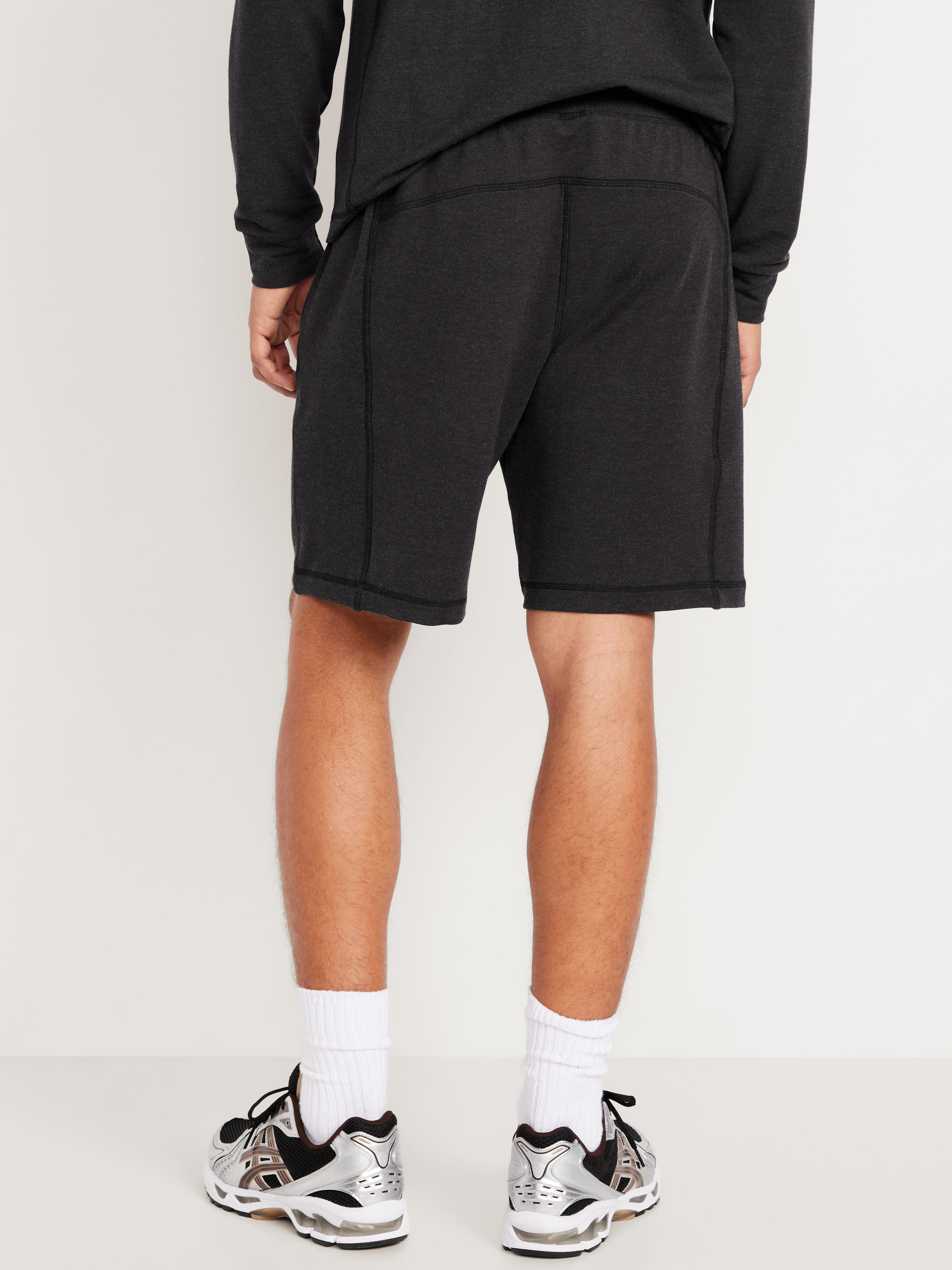 Recharge Knit Shorts -- 7-inch inseam - Black Heather  - 2