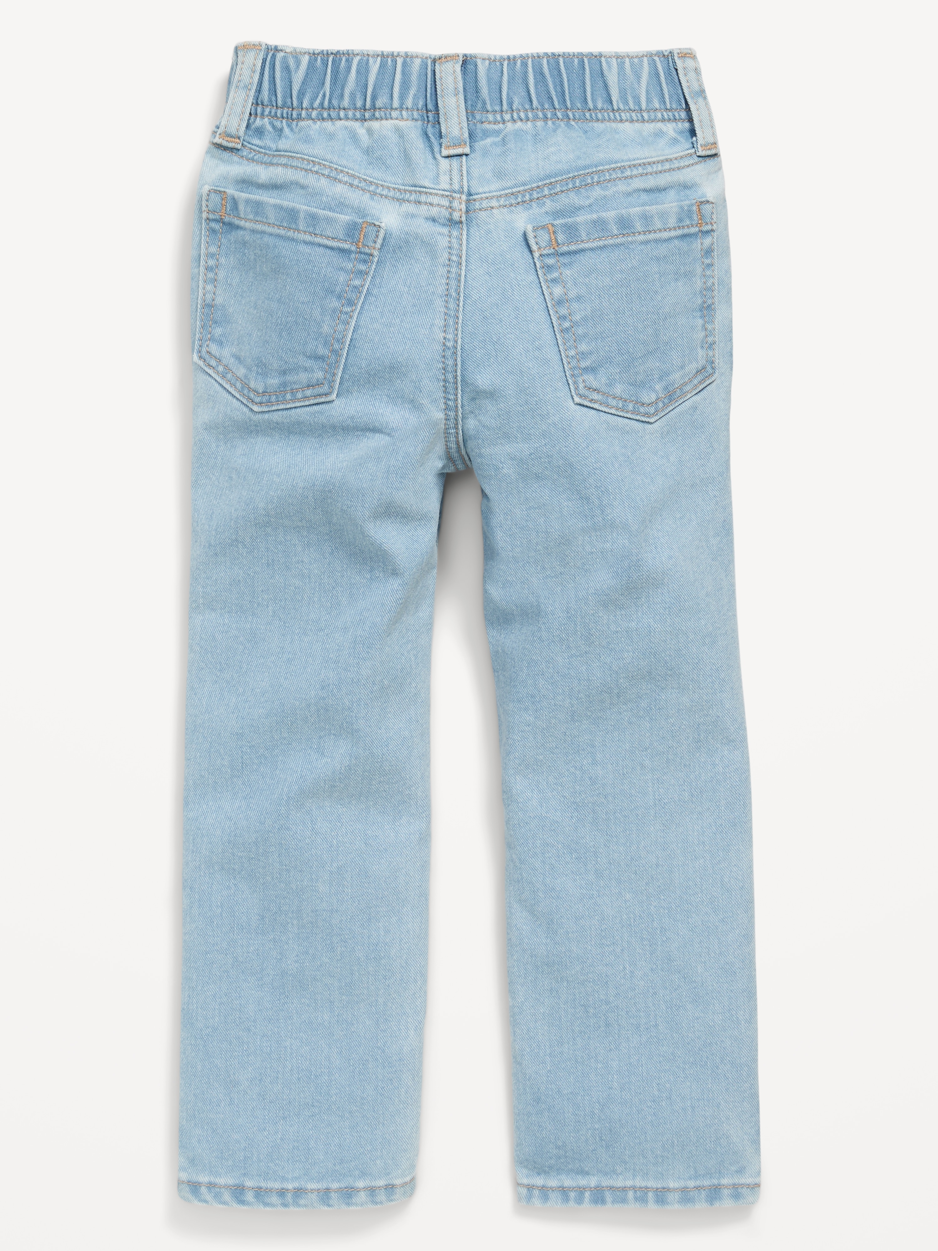 Wow Straight Pull-On Jeans for Toddler Boys - Light Washed - 2