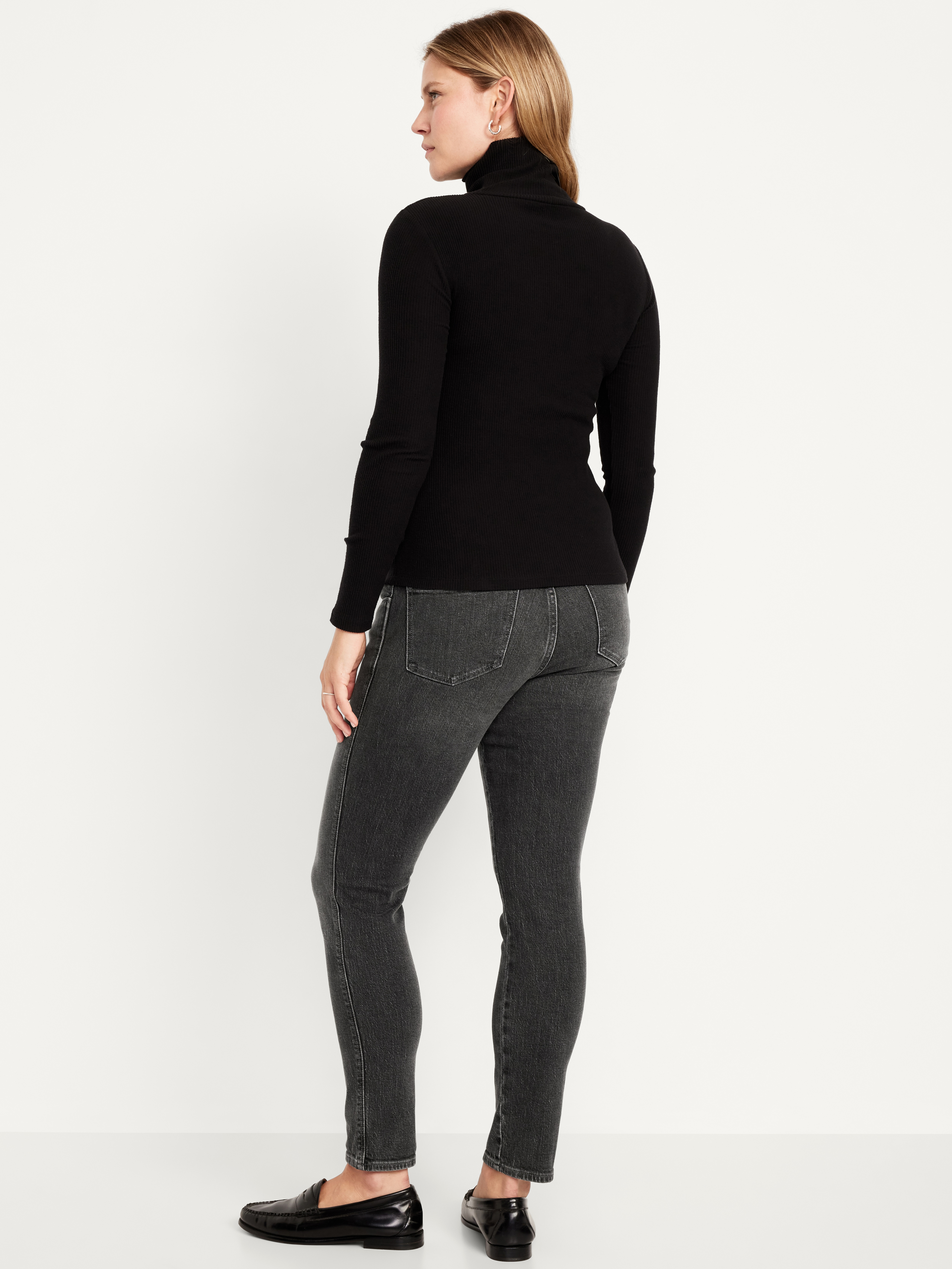 Maternity Full-Panel Vintage Slim Jeans - Salma - 2