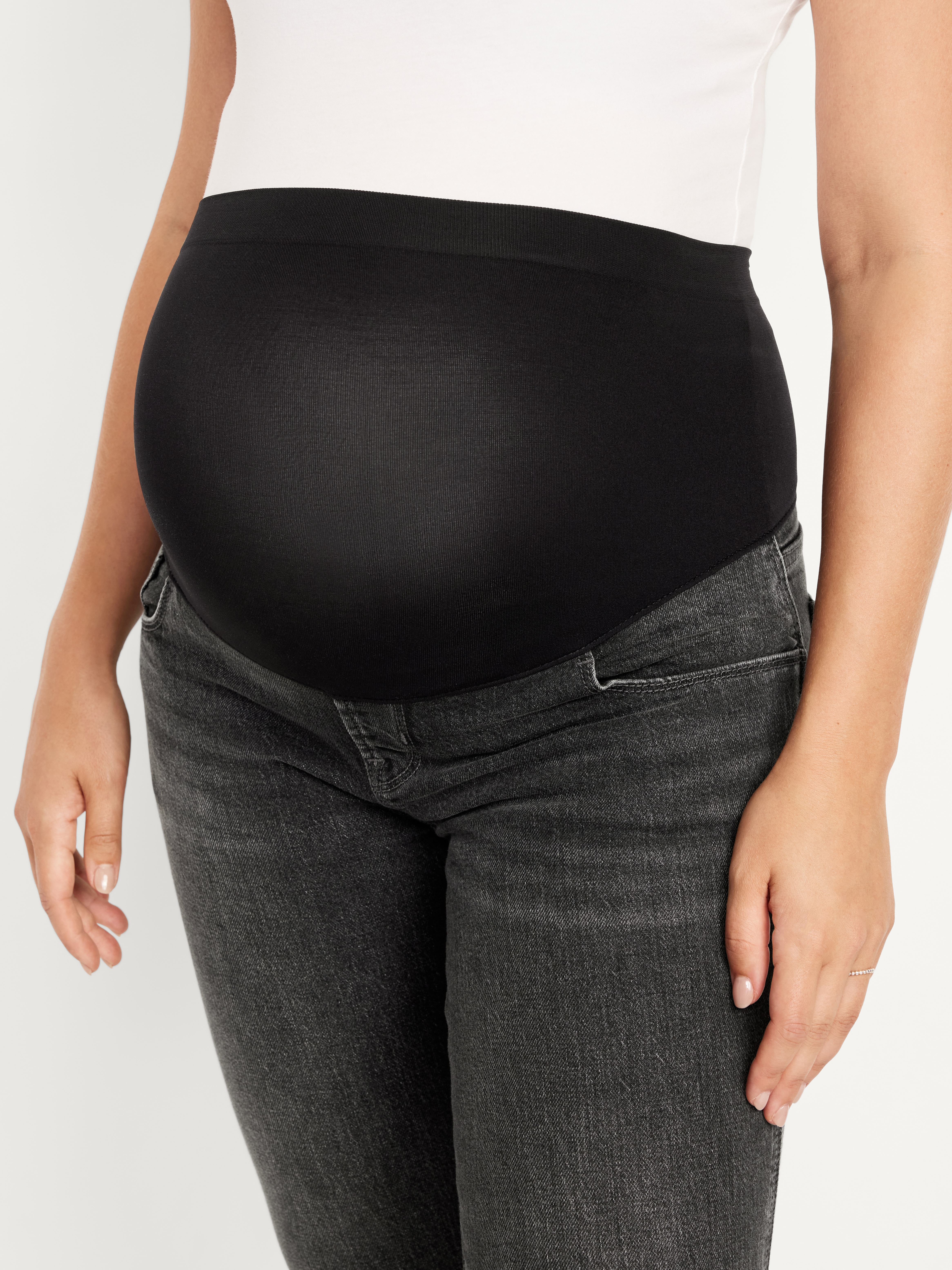 Maternity Full-Panel Vintage Slim Jeans - Salma - 5