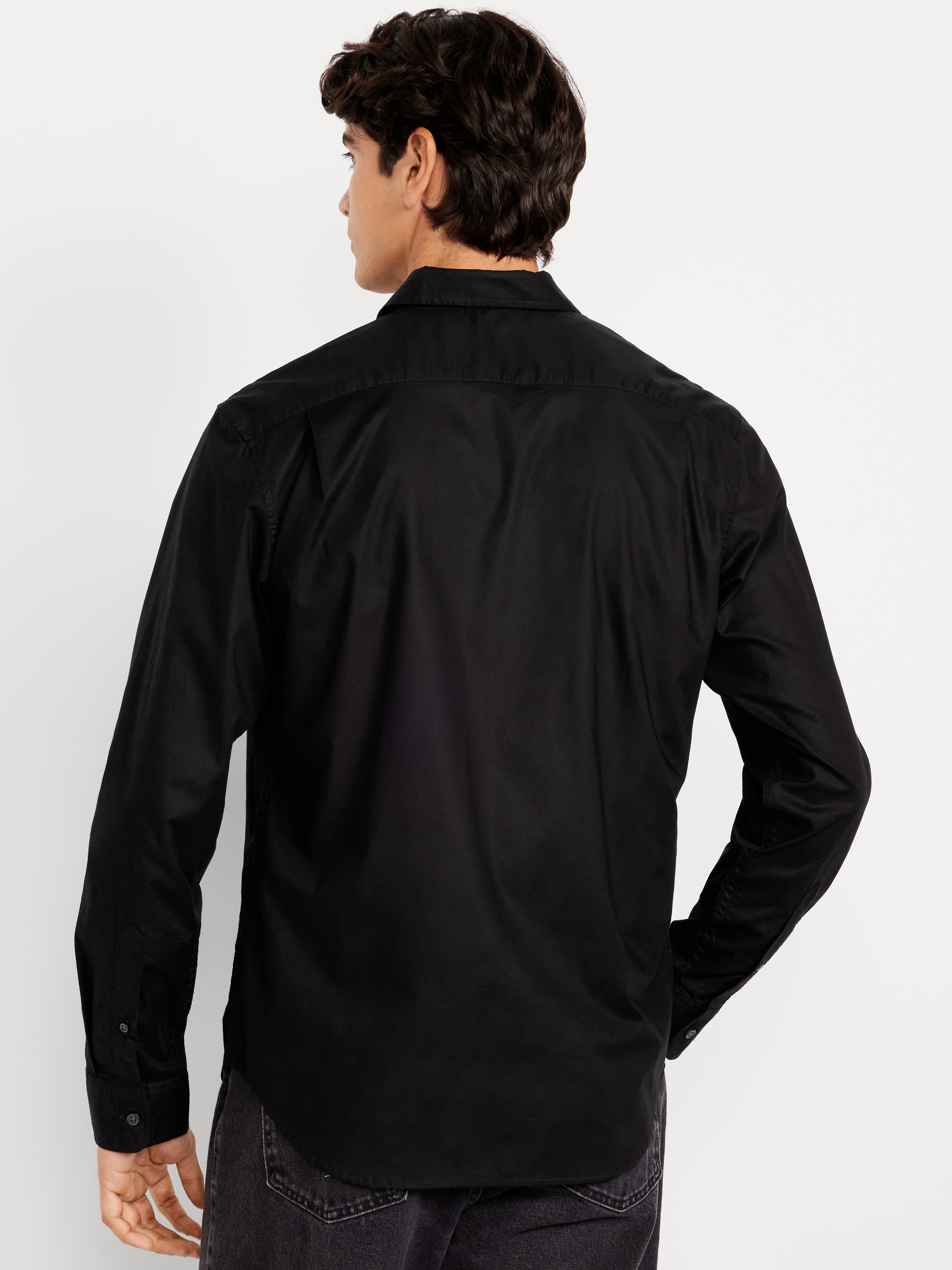 Classic Fit Everyday Oxford Shirt - Black Jack - 2