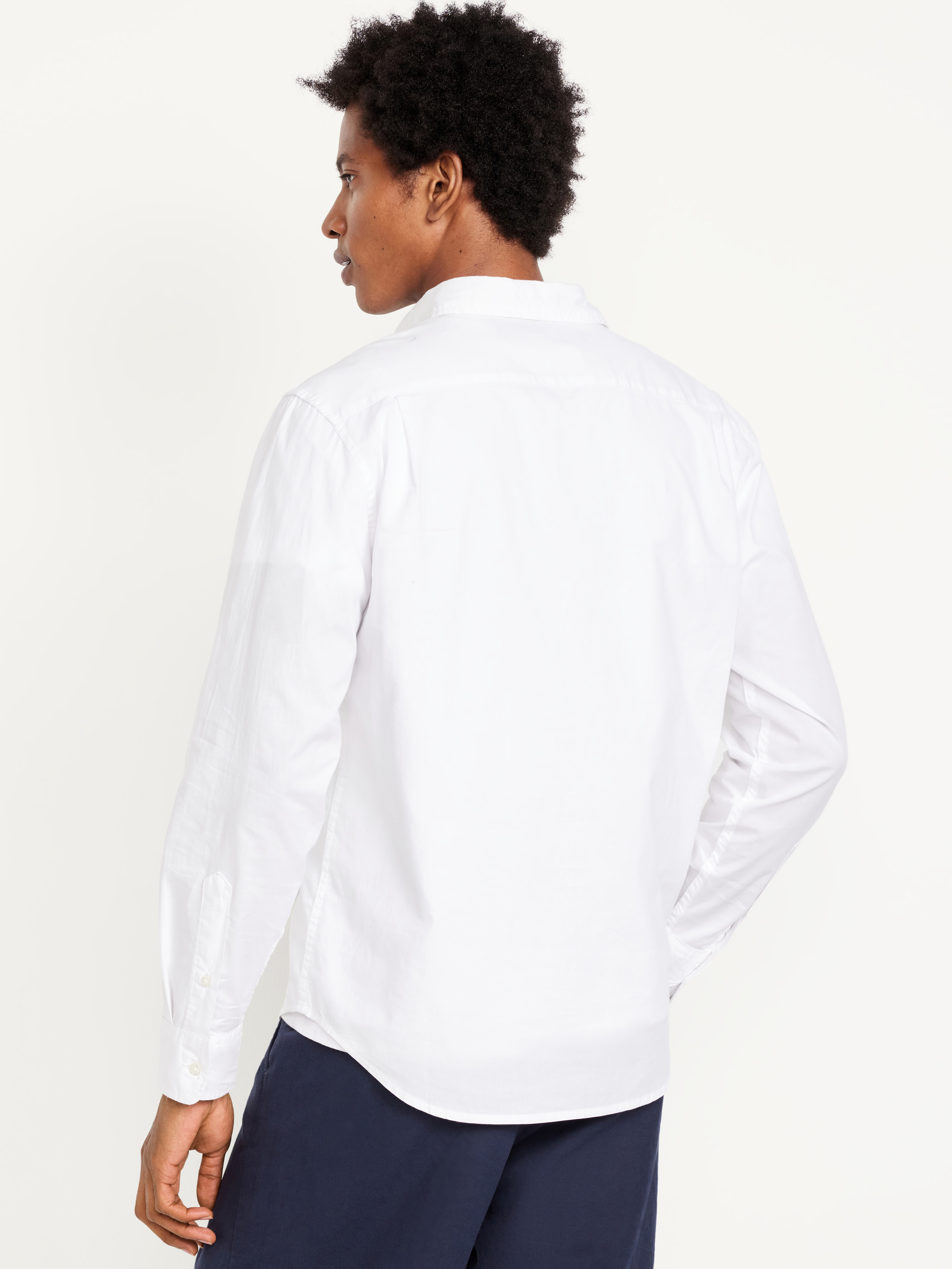 Classic Fit Everyday Oxford Shirt - Calla Lily White - 2