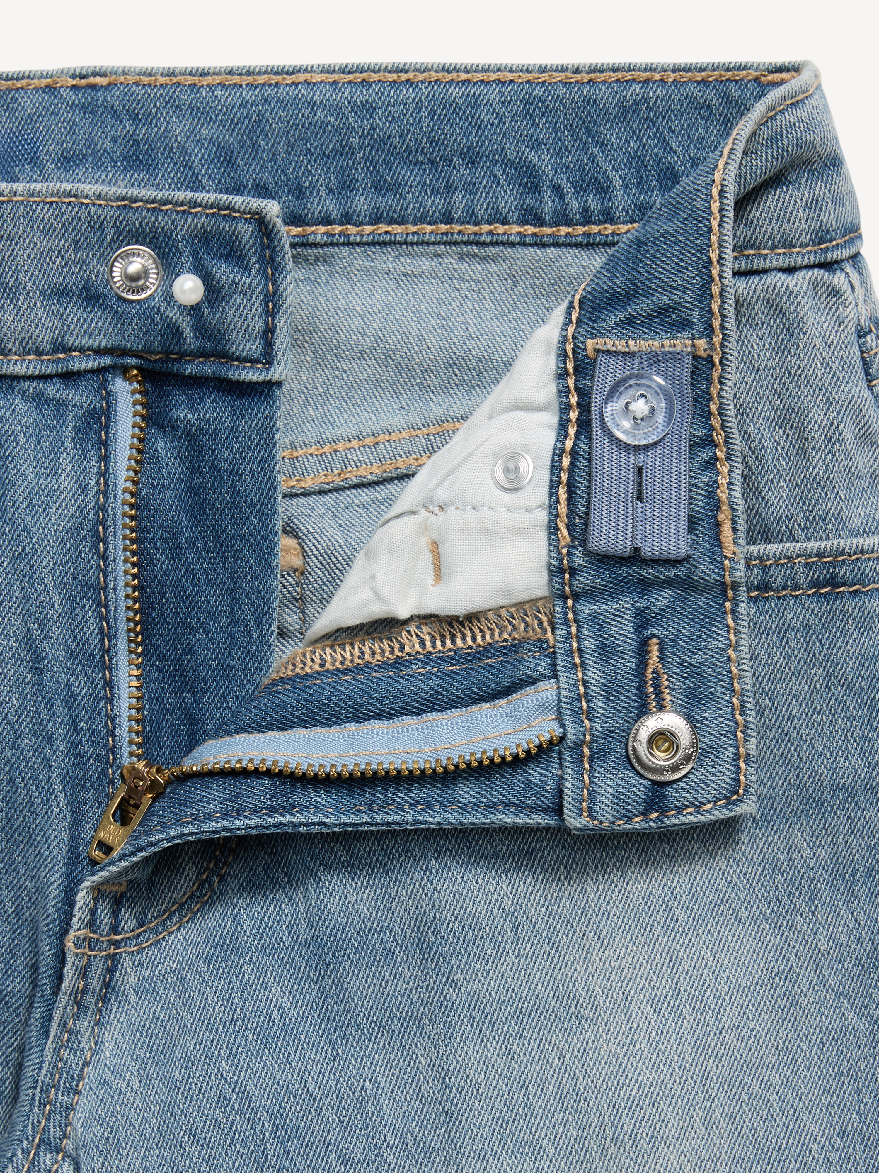 90's Straight-Leg Jeans for Boys - Medium Wash - 5