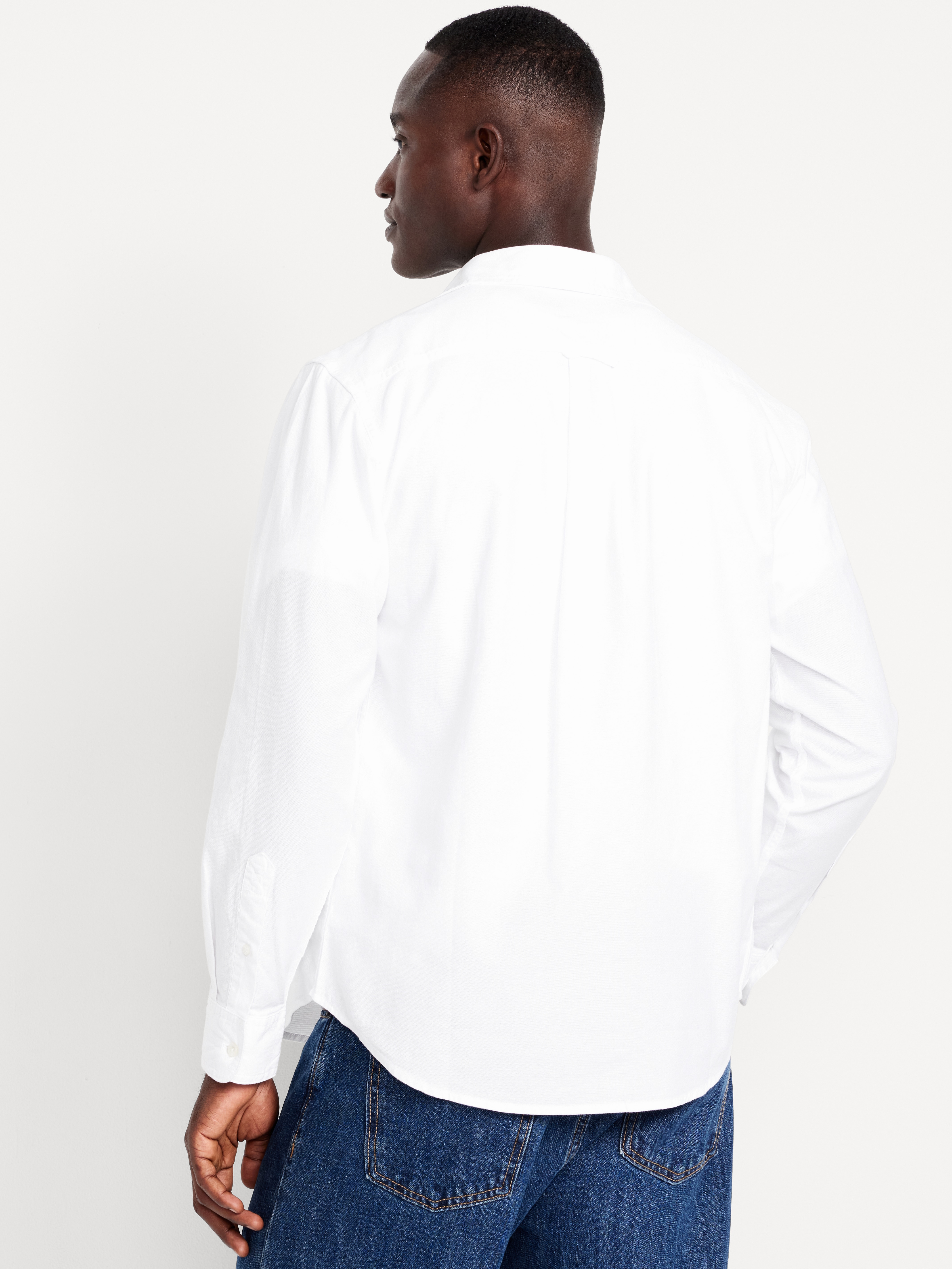Classic Fit Everyday Oxford Shirt - Calla Lily White - 2