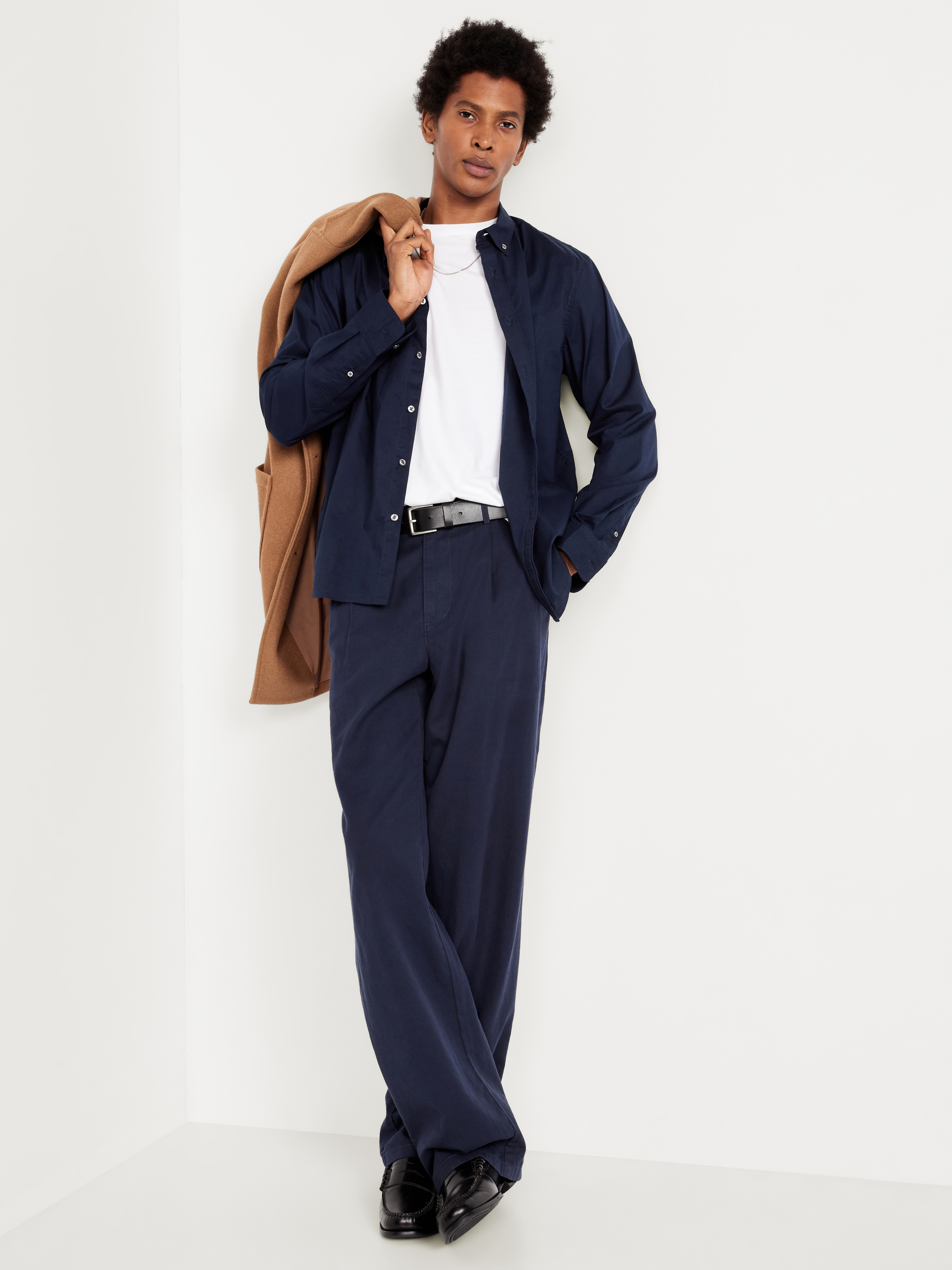 Classic Fit Everyday Oxford Shirt - In the Navy - 3