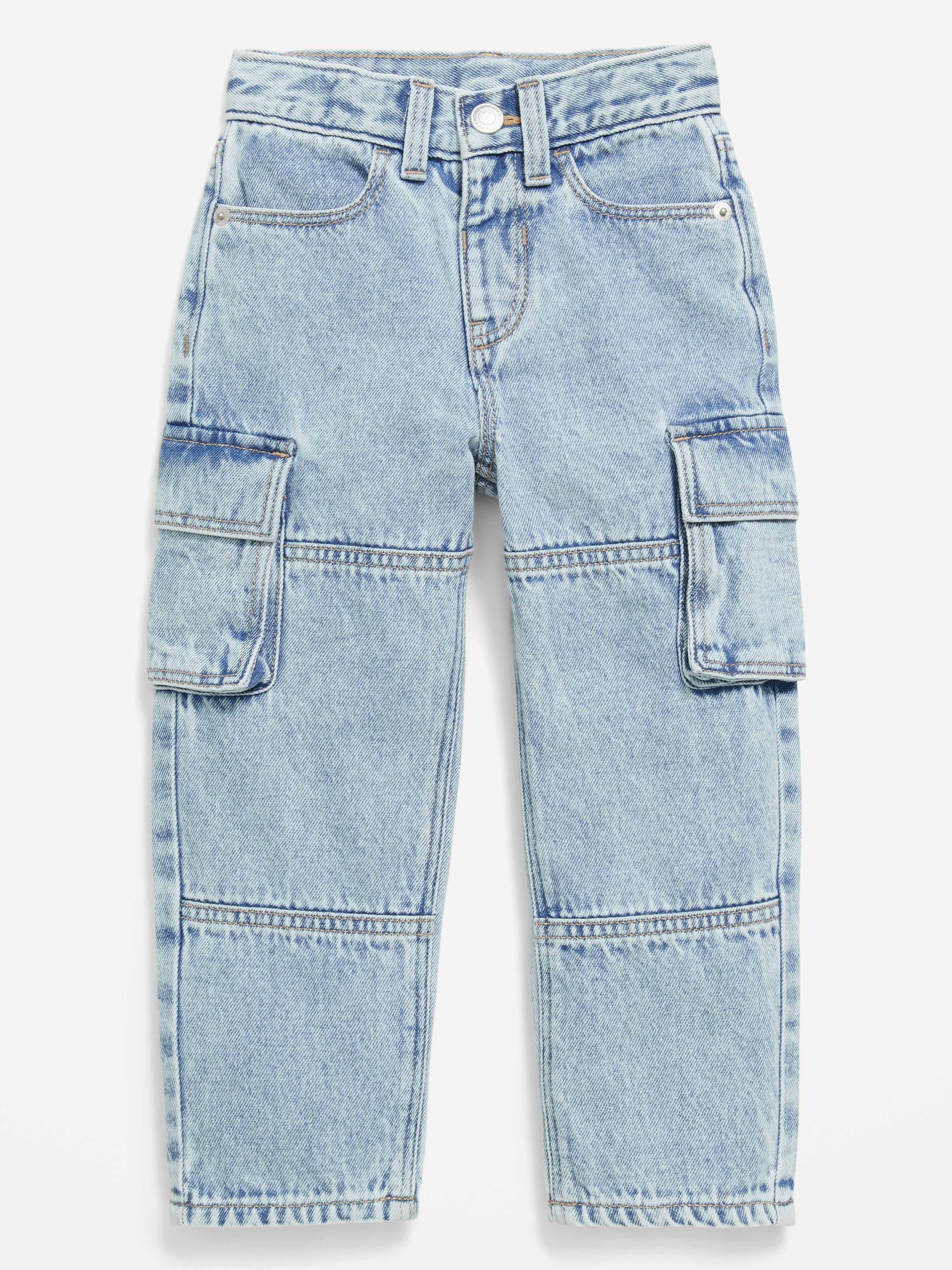 Baggy Barrel-Leg Jeans for Toddler Boys - Light Wash - 1