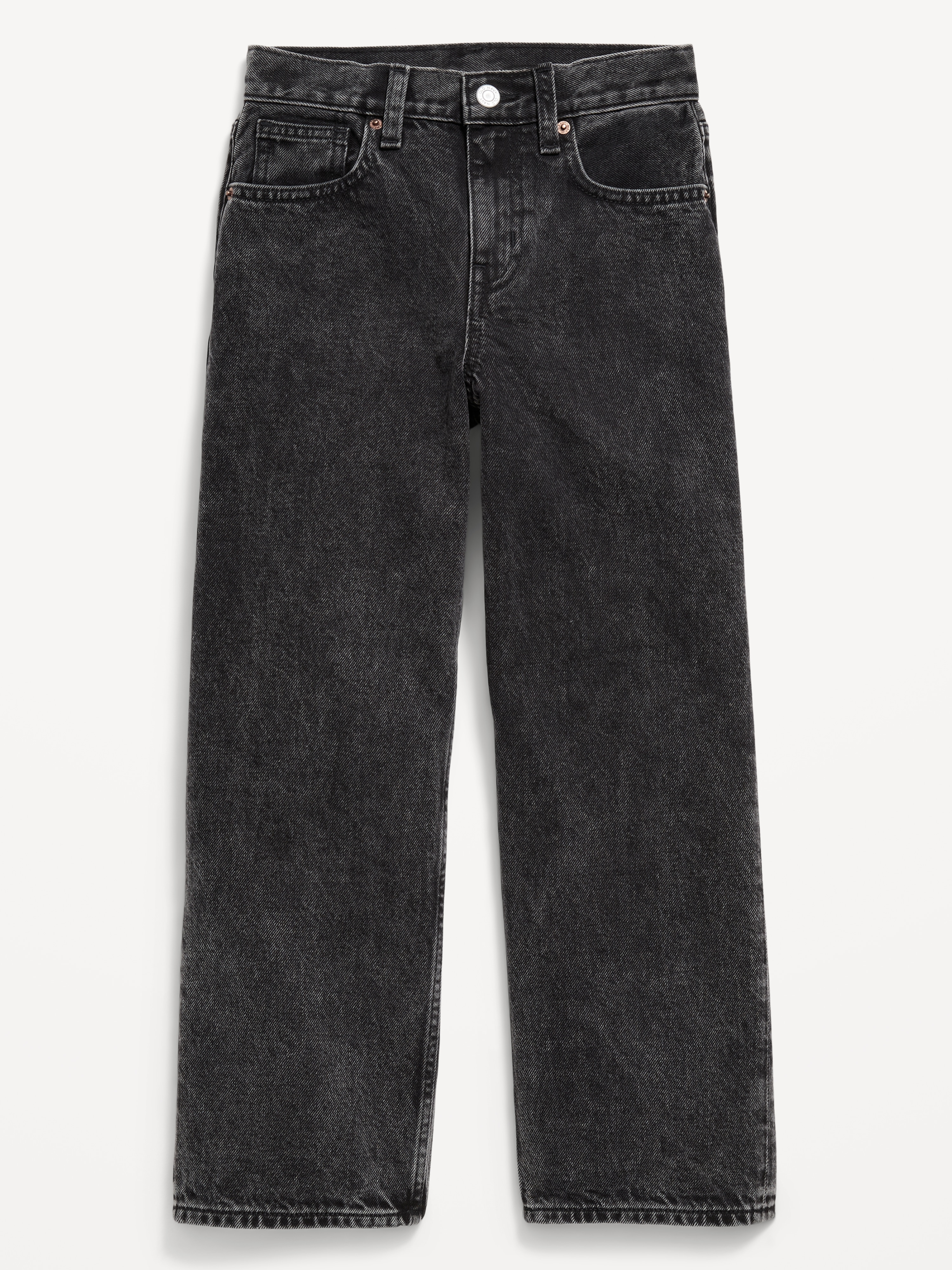 Super Baggy Jeans for Boys - Black Wash - 1