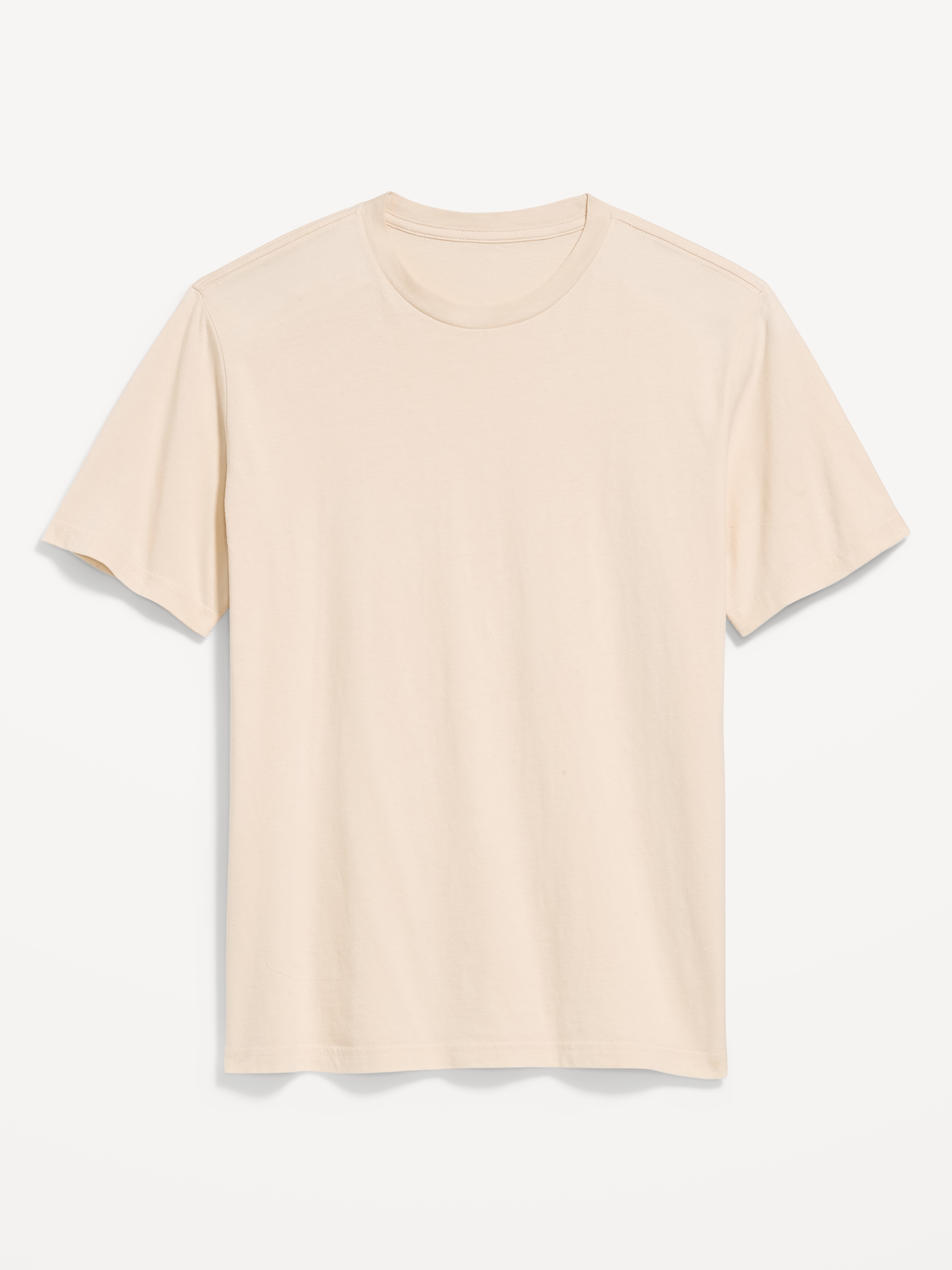 Soft-Washed Crew-Neck Short-Sleeve Tee - Howlite - 4