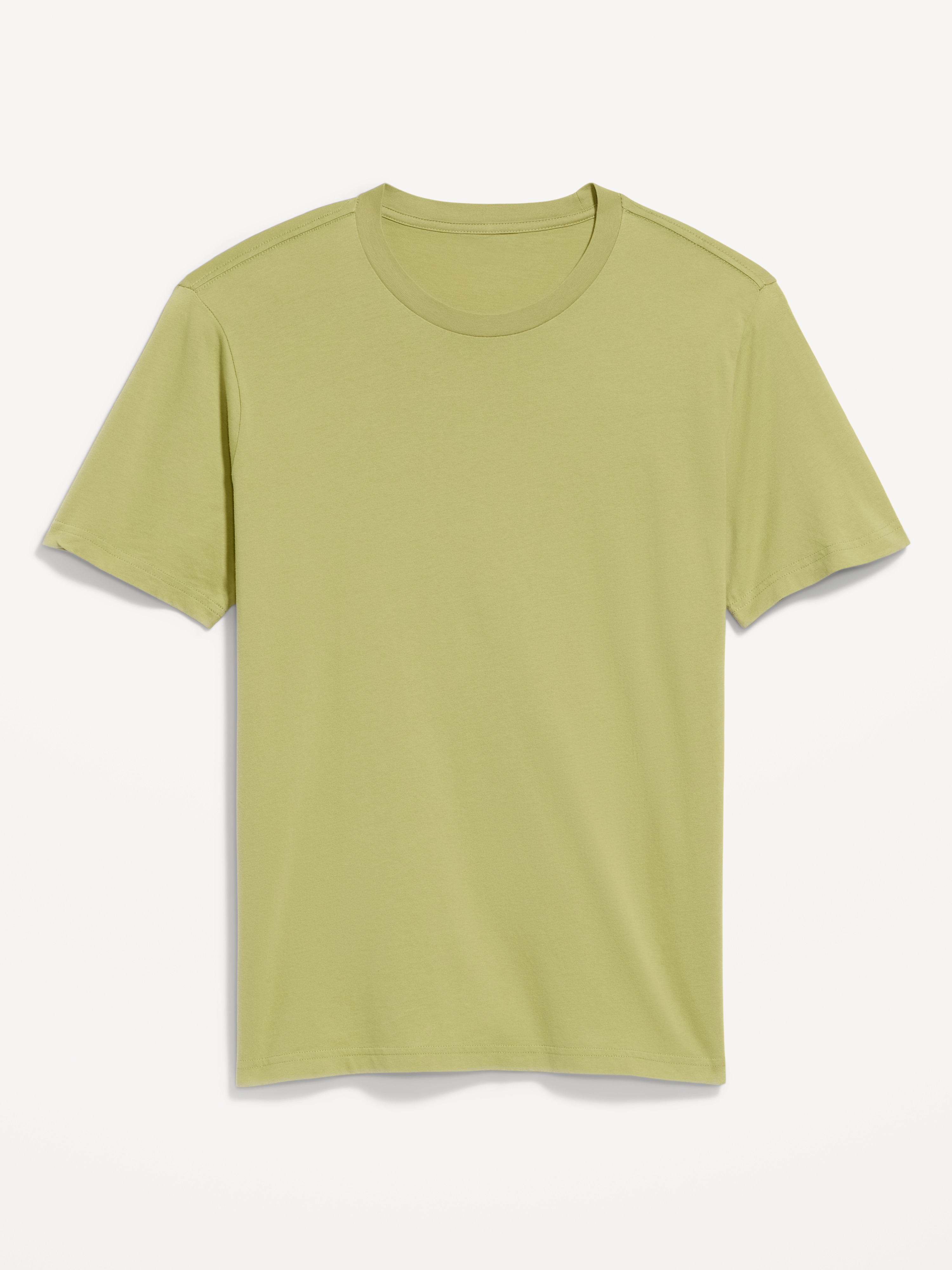 Soft-Washed Crew-Neck Short-Sleeve Tee - Bay Leaf - 4