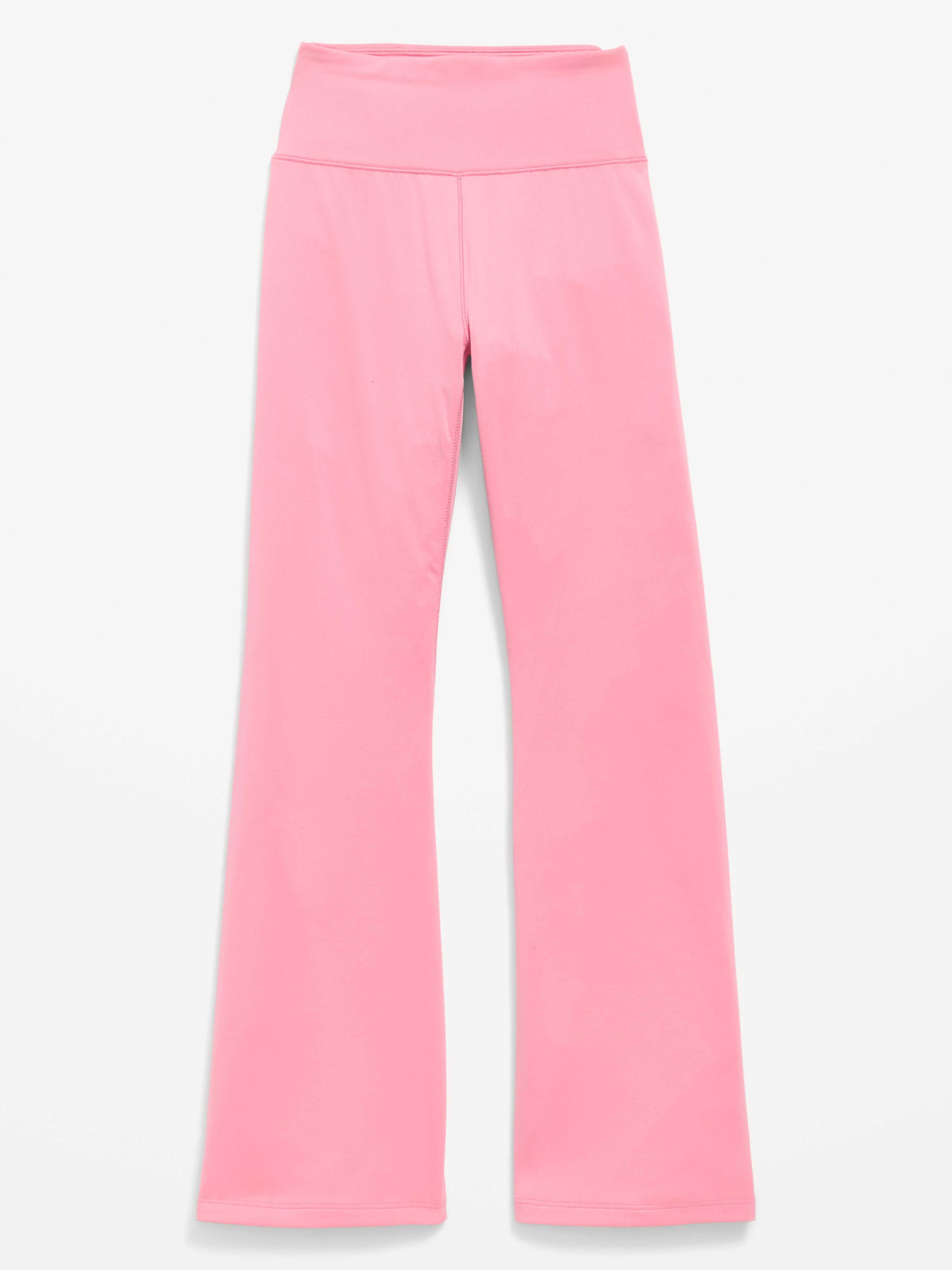 High-Waisted StudioSmooth Flared Leggings for Girls - Pressed Flower - 1