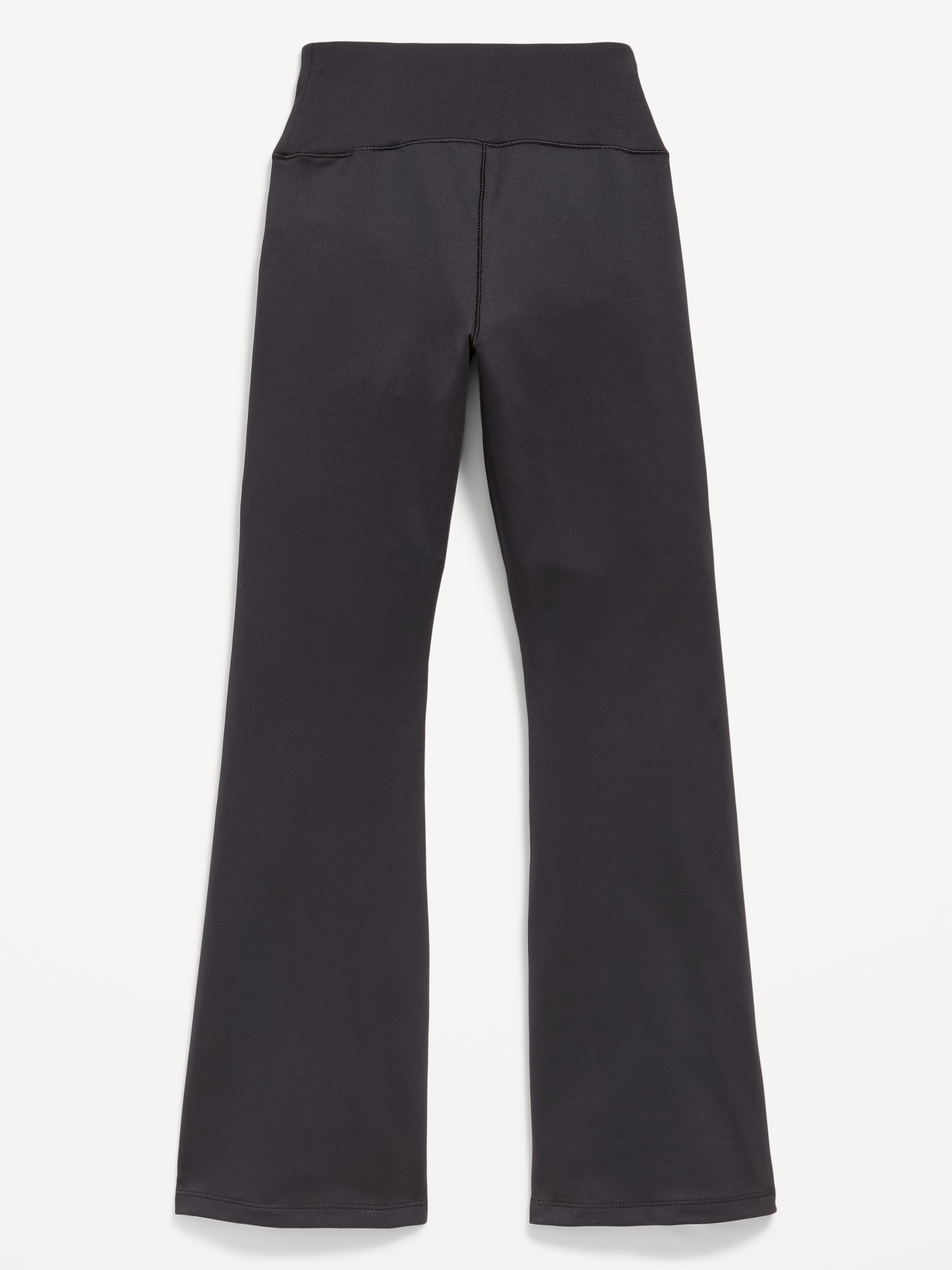 High-Waisted StudioSmooth Flared Leggings for Girls - Black Jack - 2